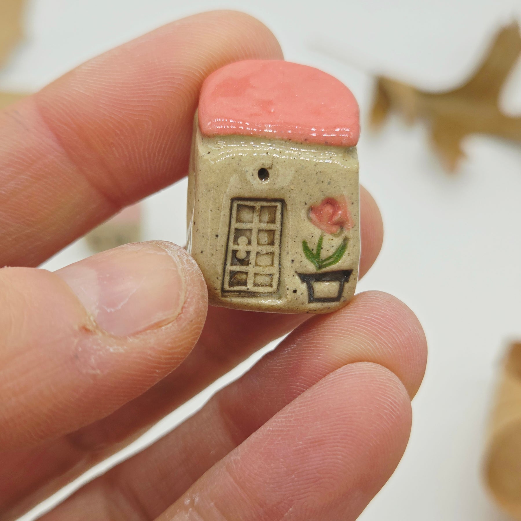 Tiny Ceramic Village - Candyfloss Crescent