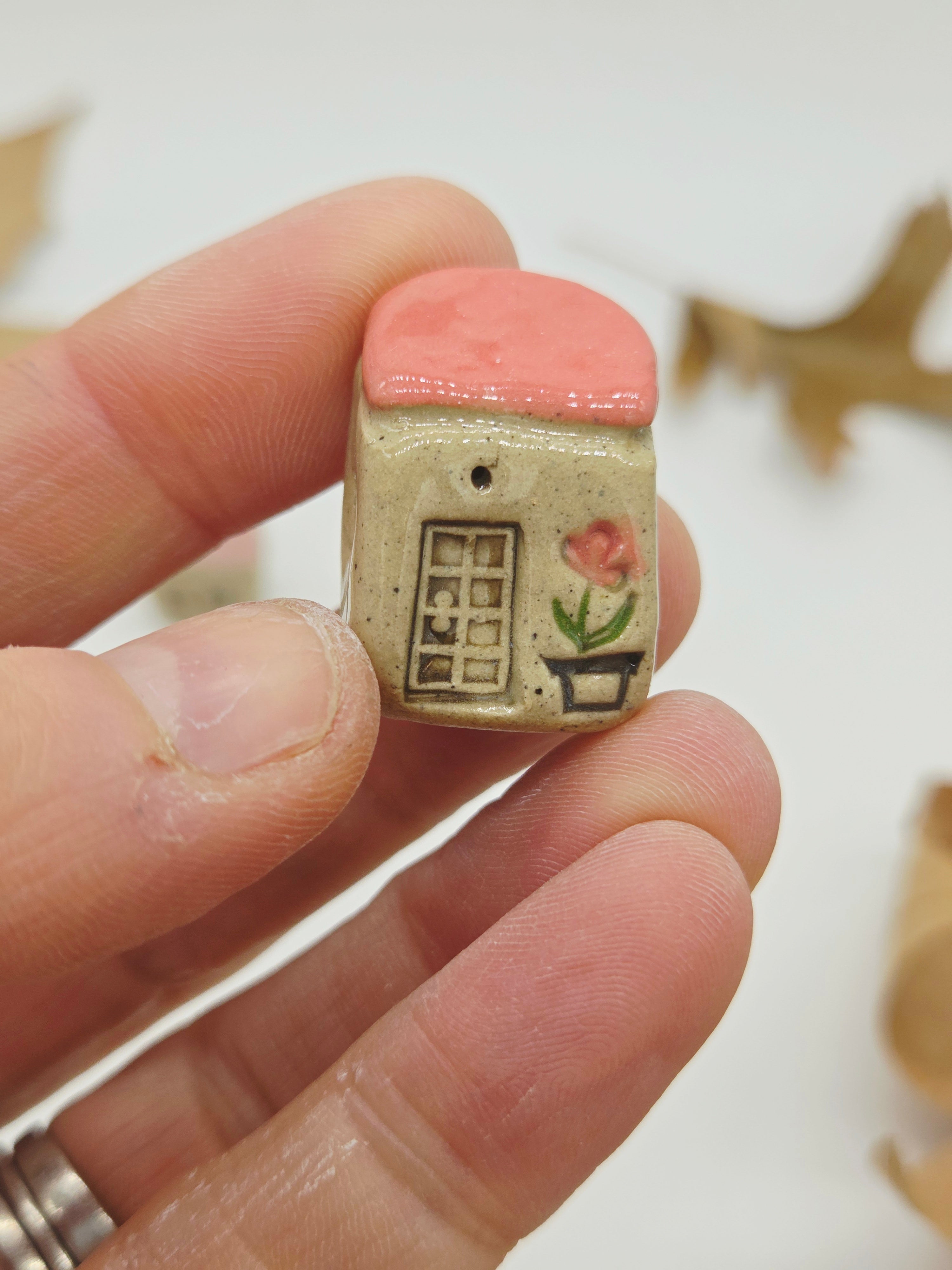 Tiny Ceramic Village - Candyfloss Crescent