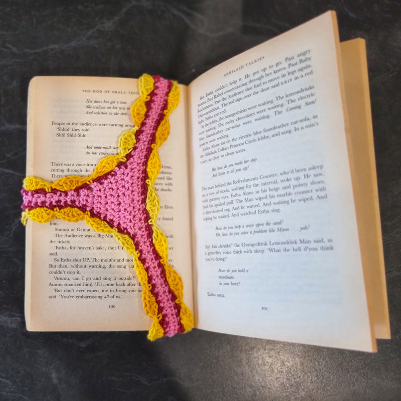 Book Thong sexy crocheted book mark!