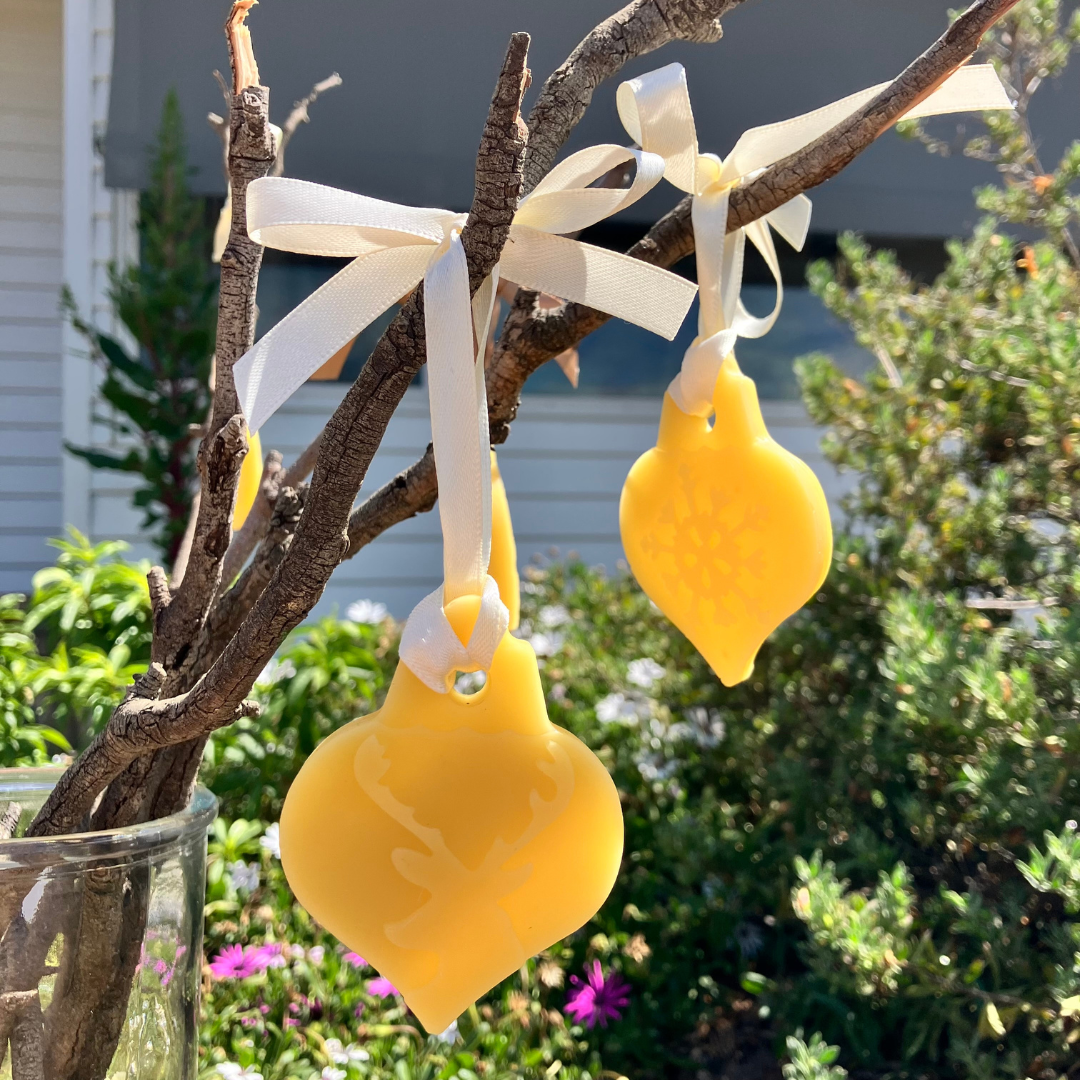 Beeswax Hanging Ornament Christmas Tree Decorations