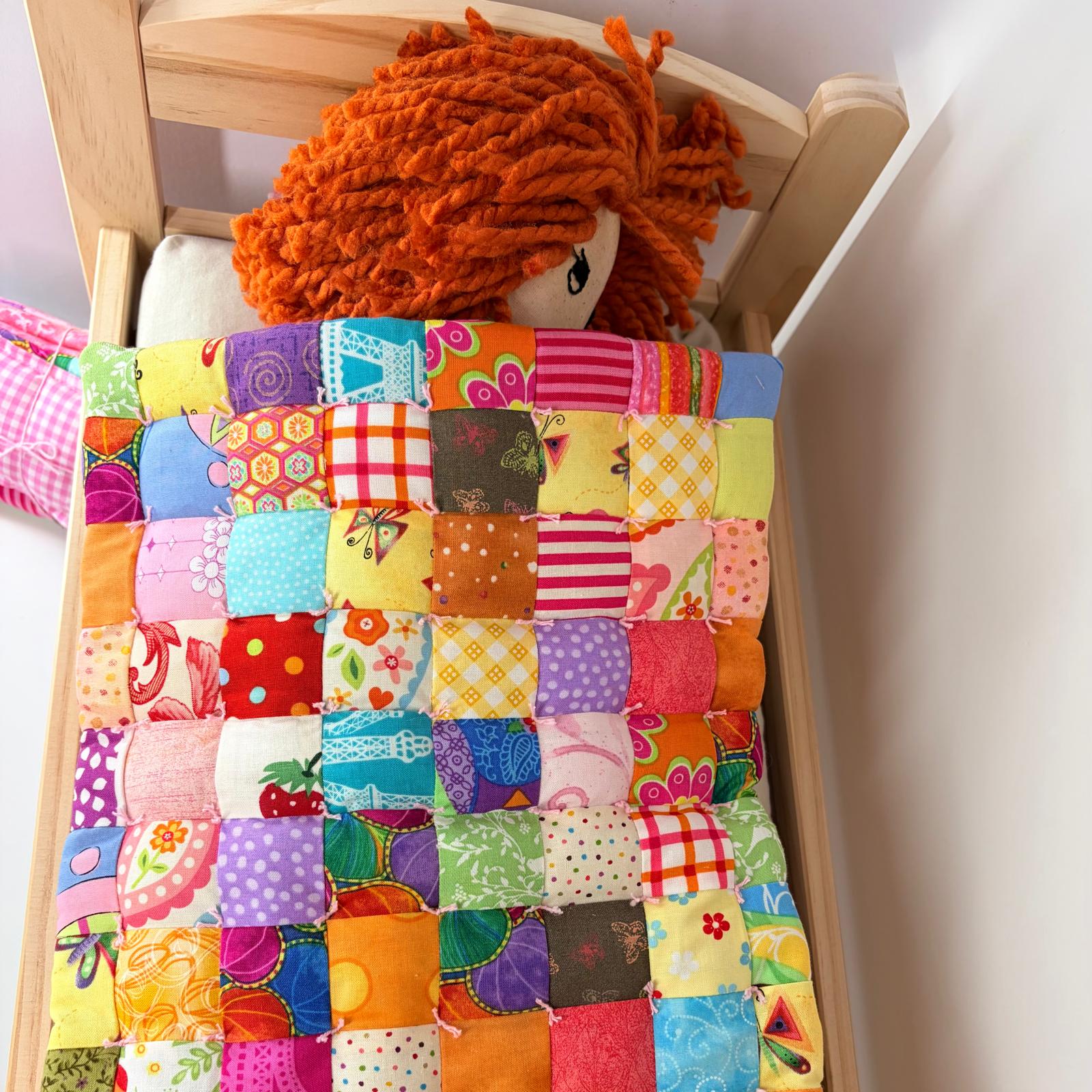 Doll Quilt & Pillow Set