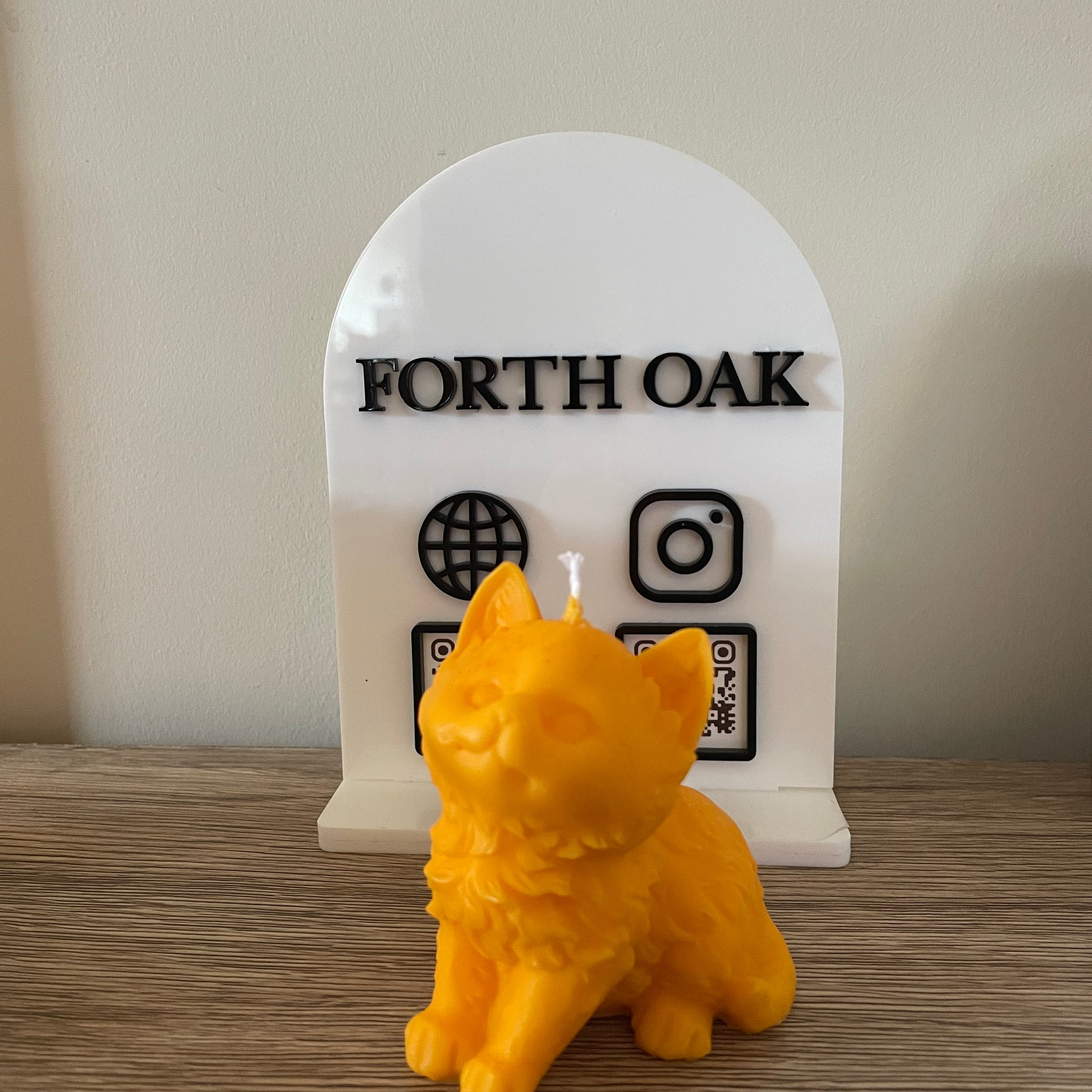Custom Cat Candle
