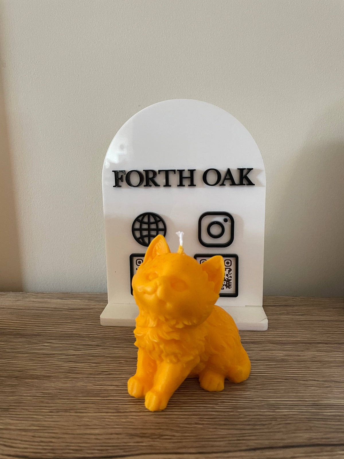 Custom Cat Candle