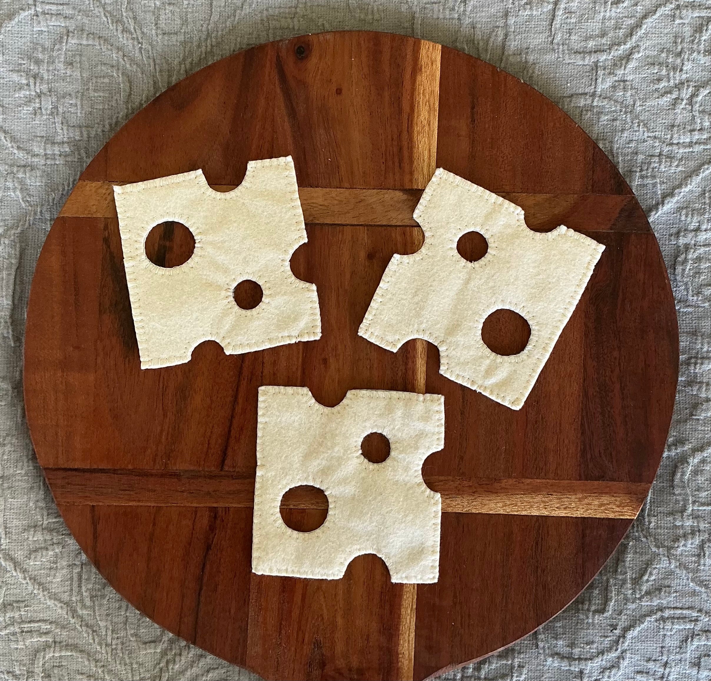Felt Swiss Cheese