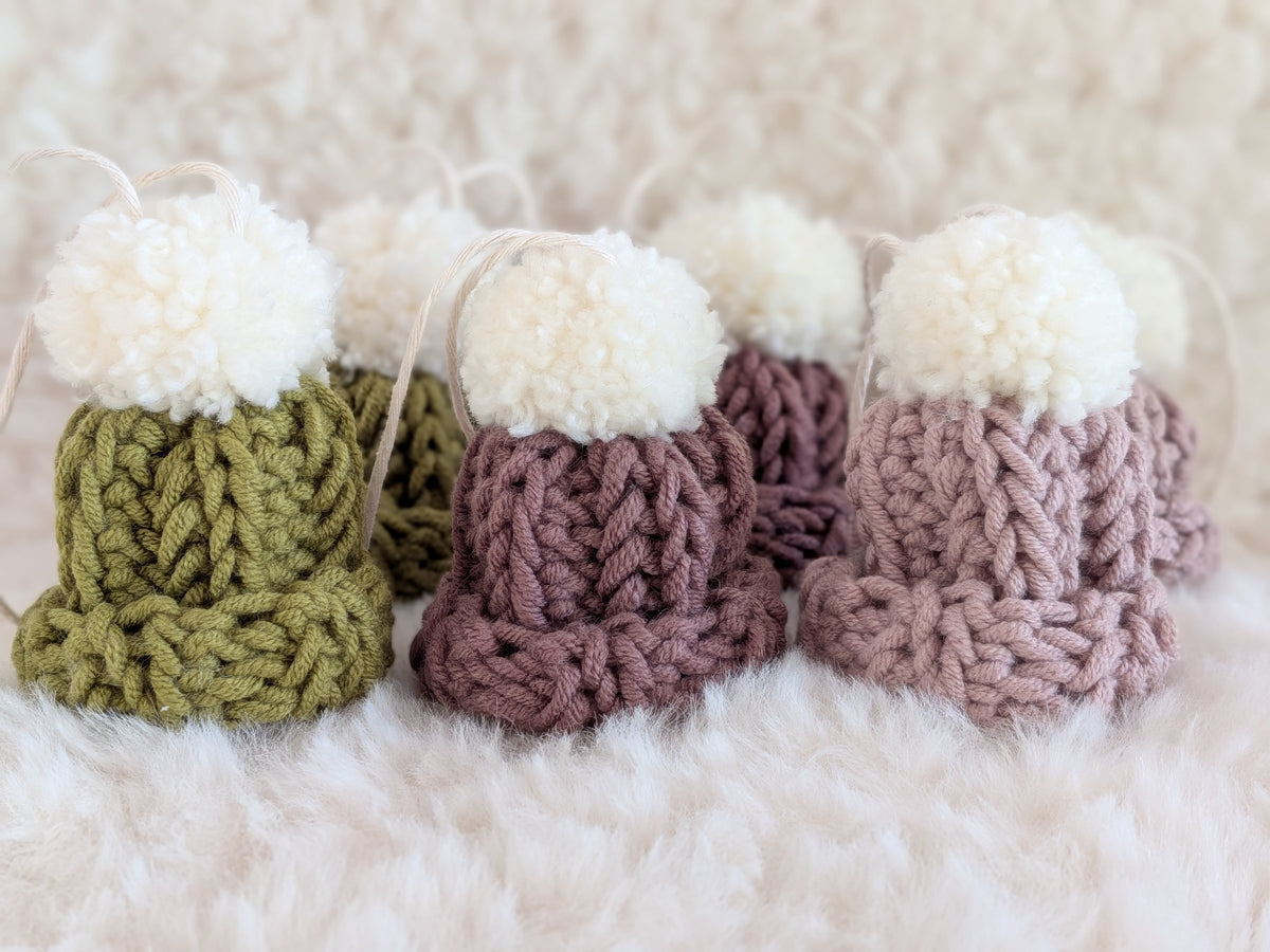 Christmas Mini Beanie Decoration Set of 6