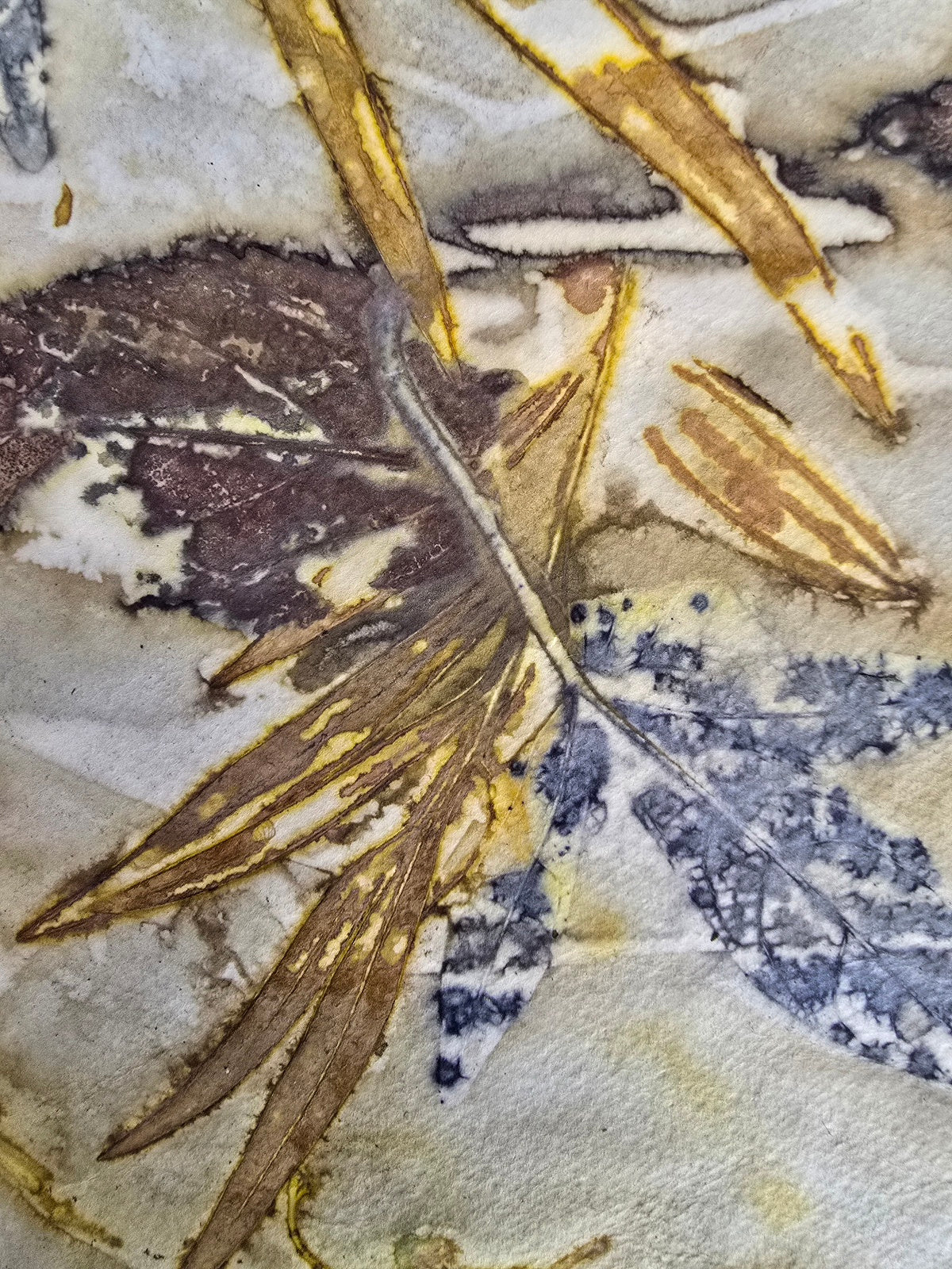 Golden Botanicals – Eco-Printed Journal