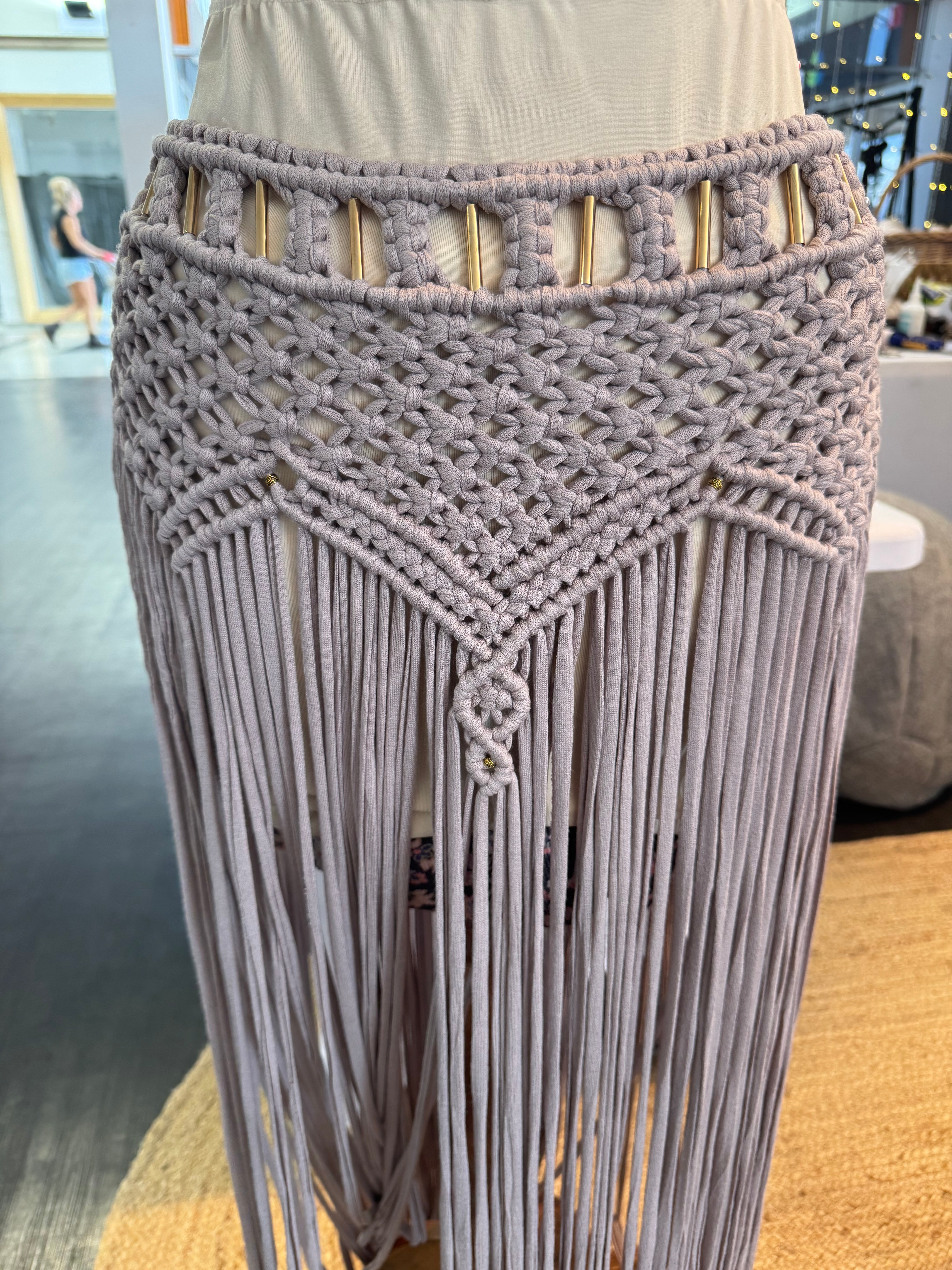 Macrame Clothing - wearable art