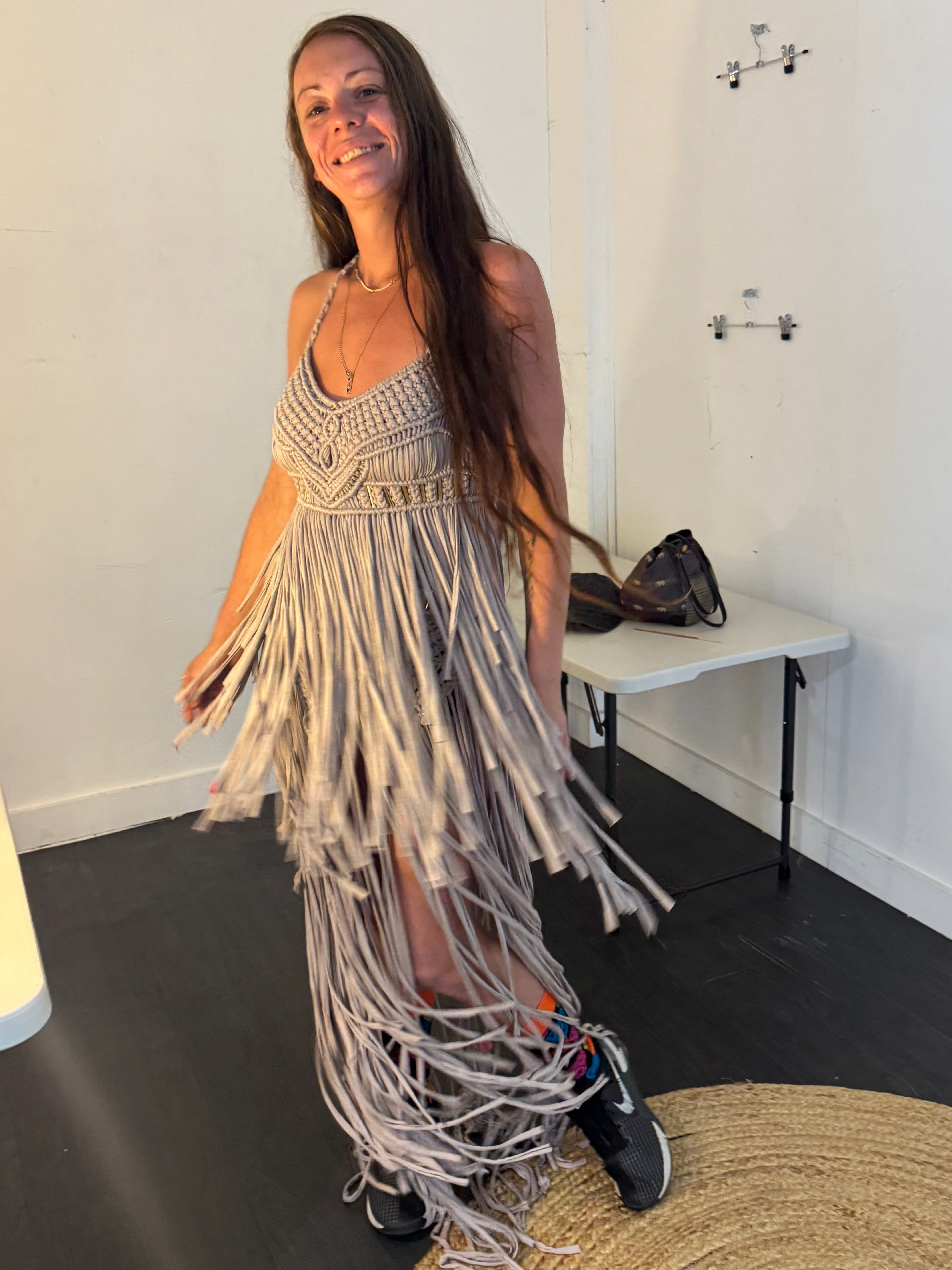 Macrame Clothing - wearable art