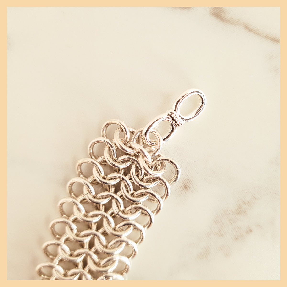 Chainmaille European 4 in 1 Weave Bracelet