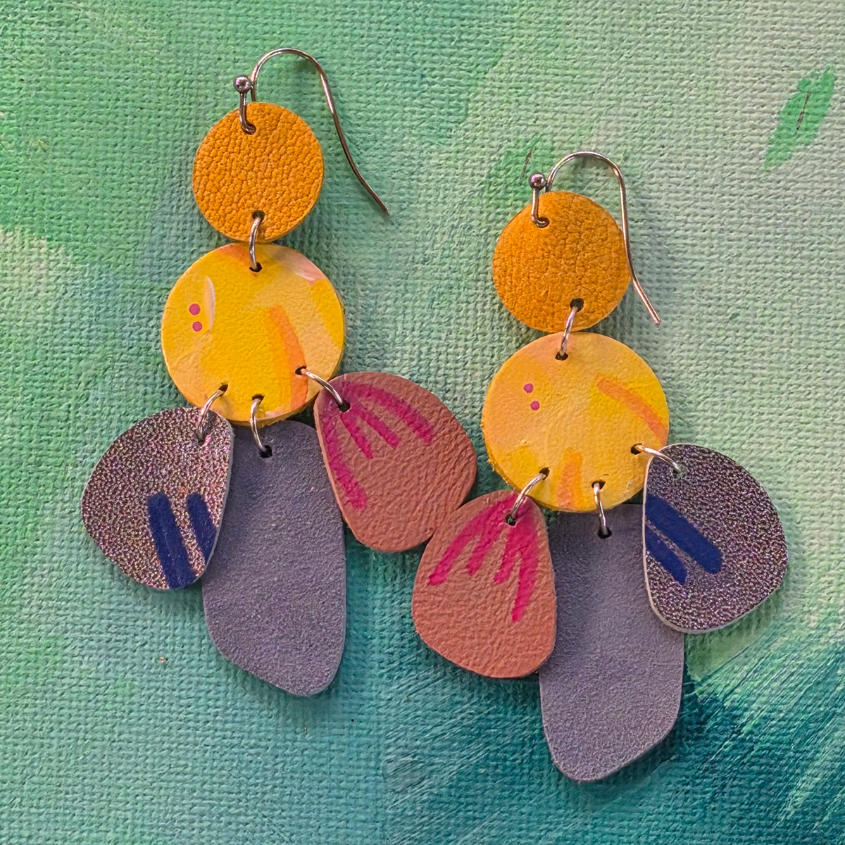 Audace Musa Earrings - Sunset Ochre