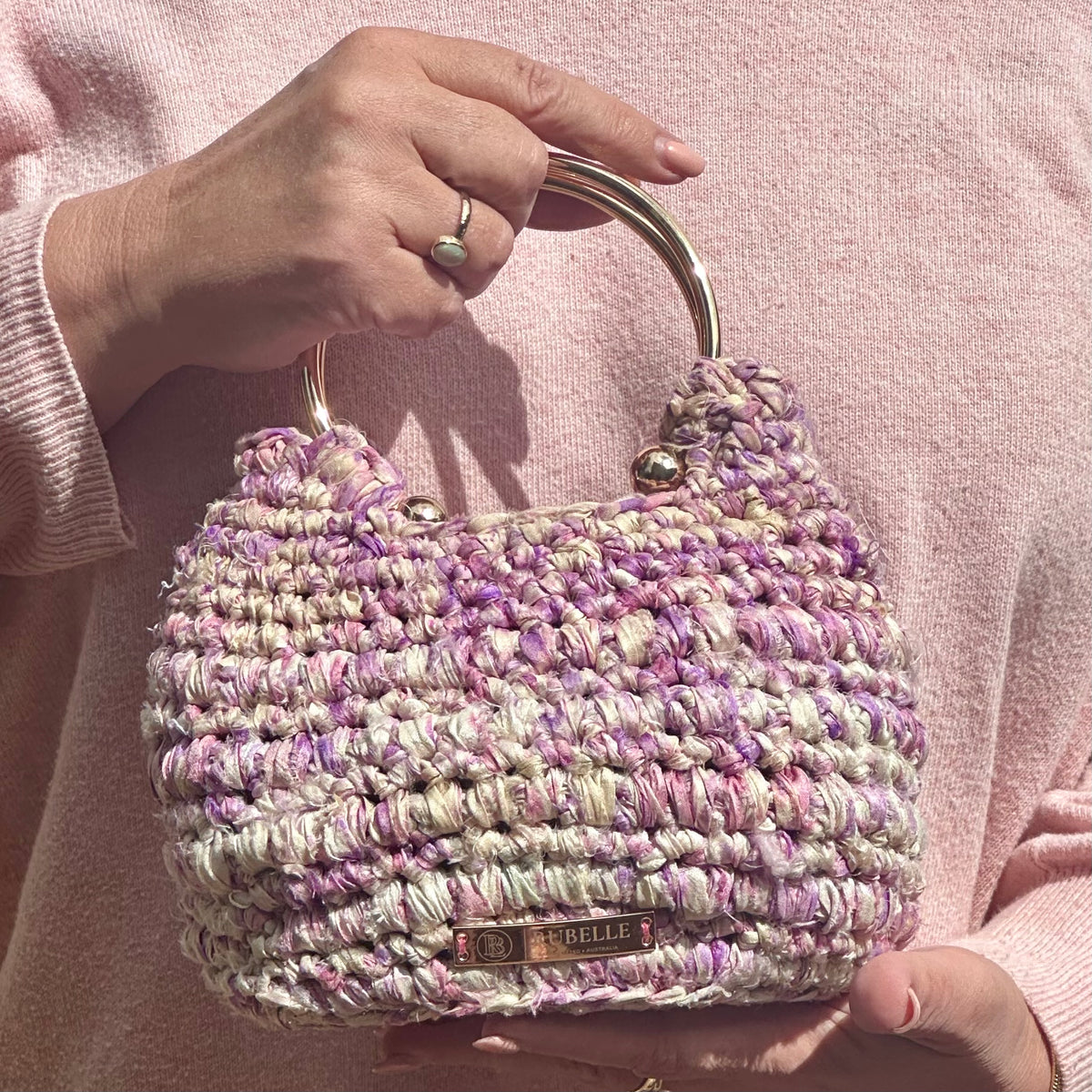 Cocoon Bag | Handcrafted Recycled Sari Silk Bag