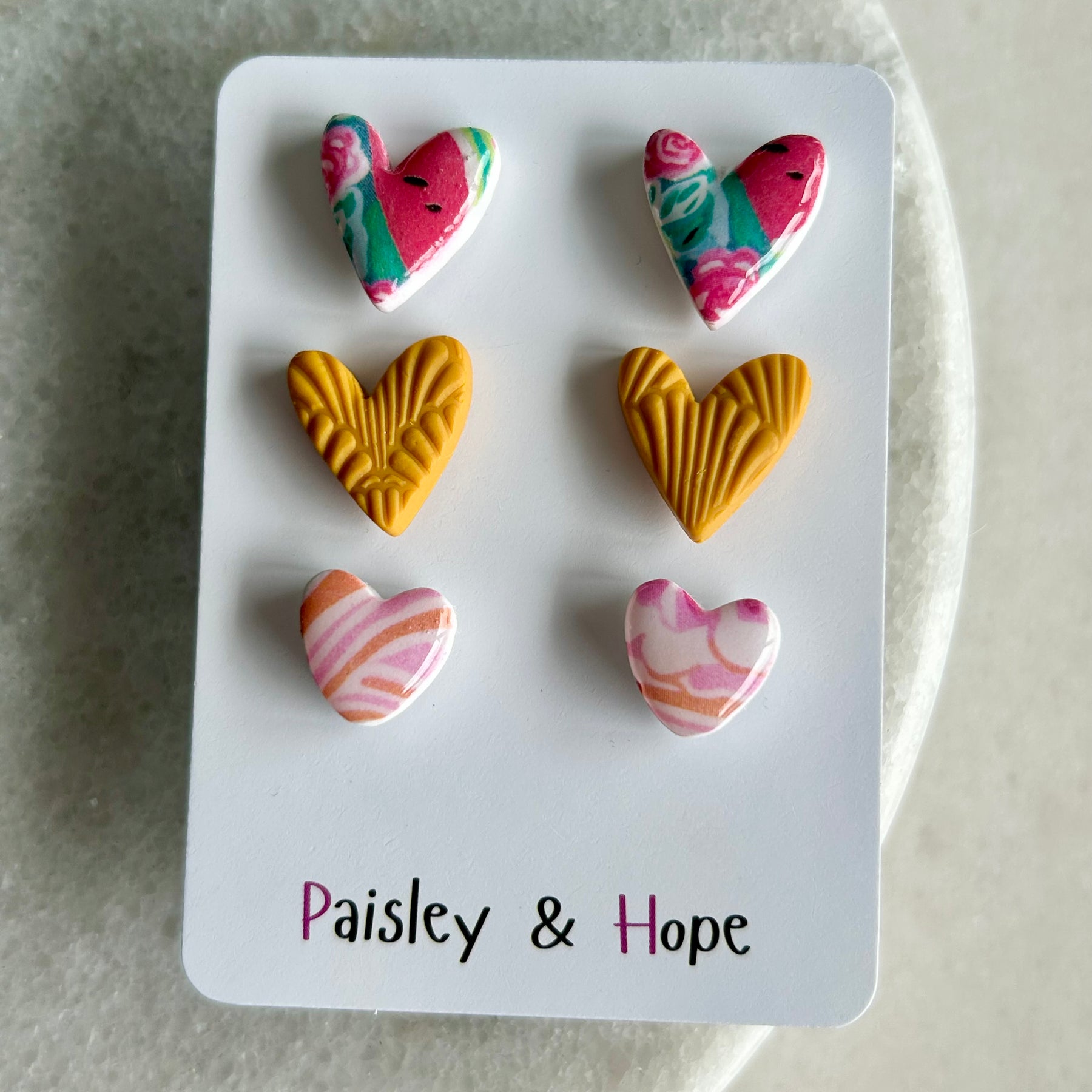 Polymer Clay Stud Pack - Choose design