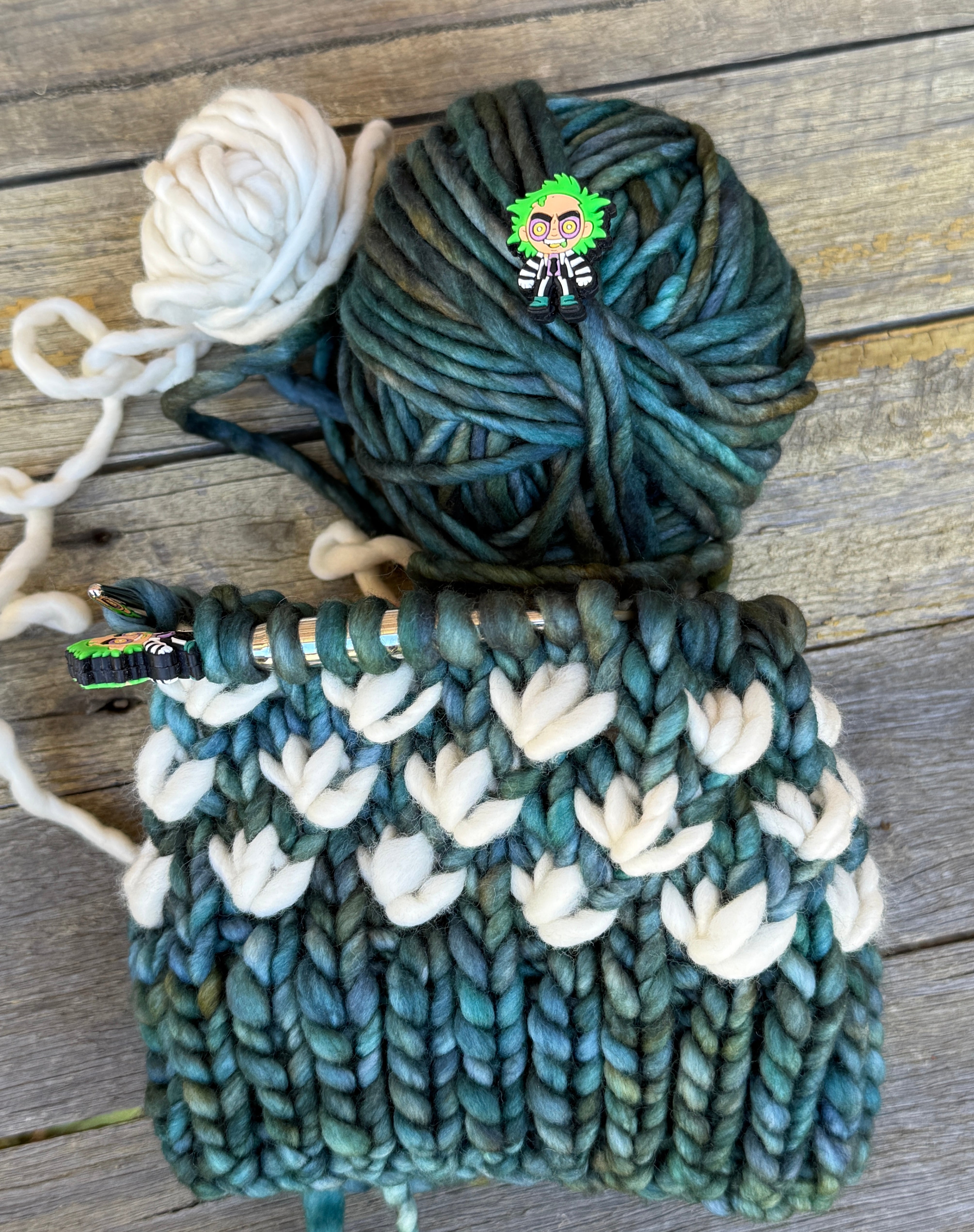 Custom Order - Lotus Flower Beanie