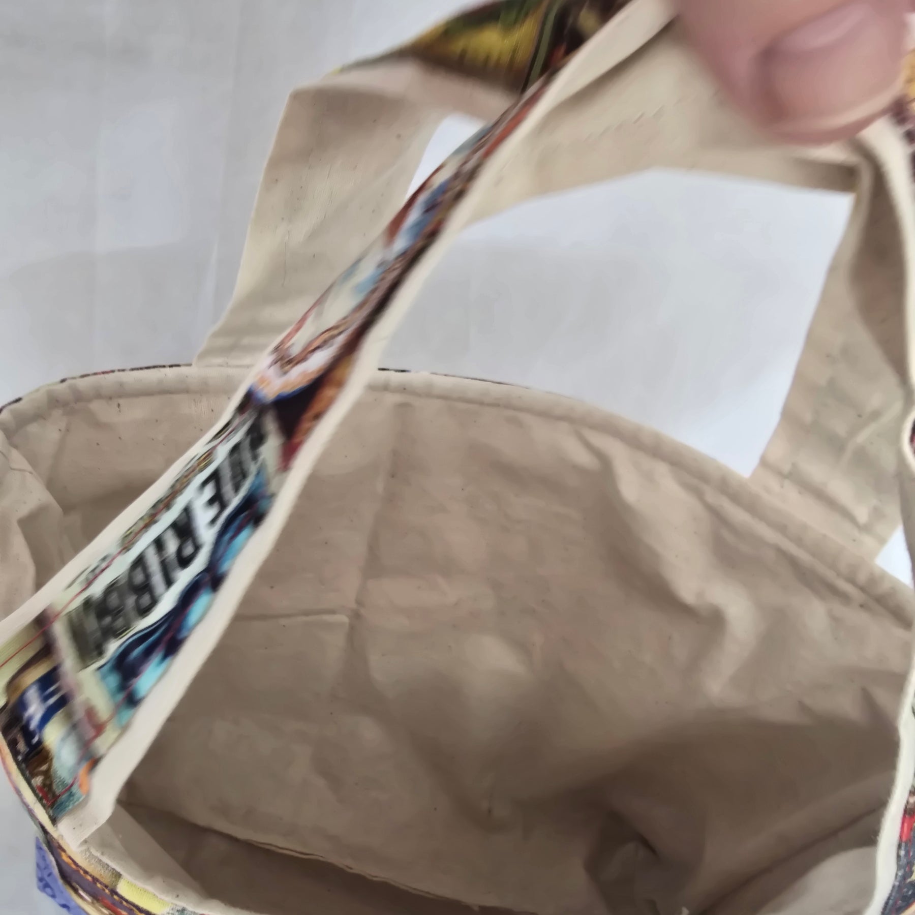 Handmade | Vintage Coffee Tin Print | Handbag