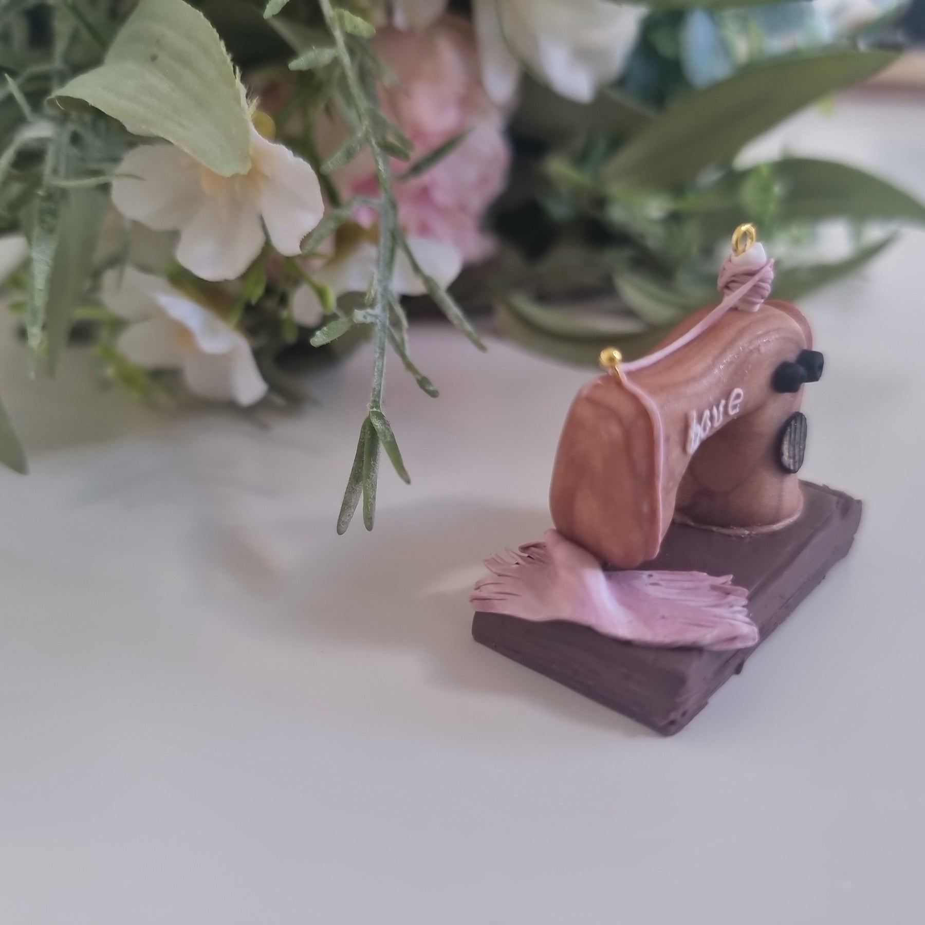Miniature Sweing Machine - Bacon