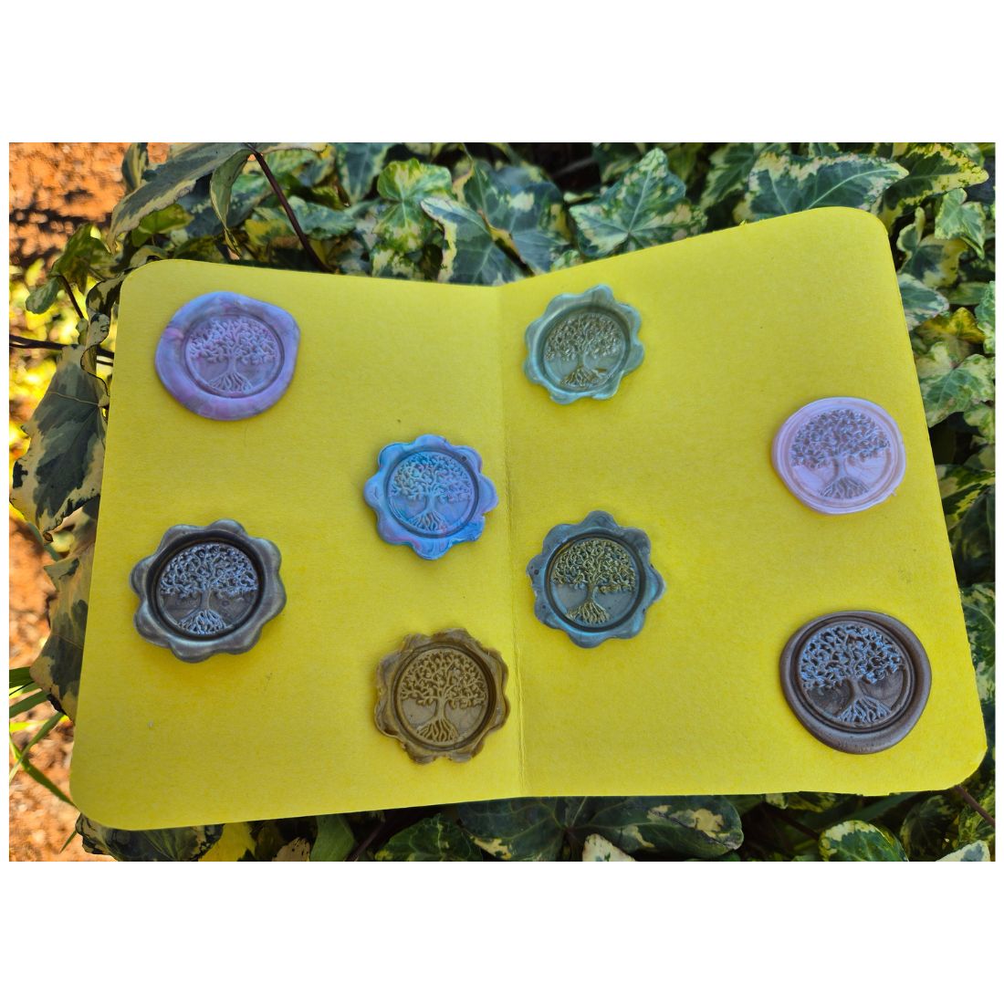 Handmade Wax Seals thank you/ tree of life/ handmade with love/Merry Christmas