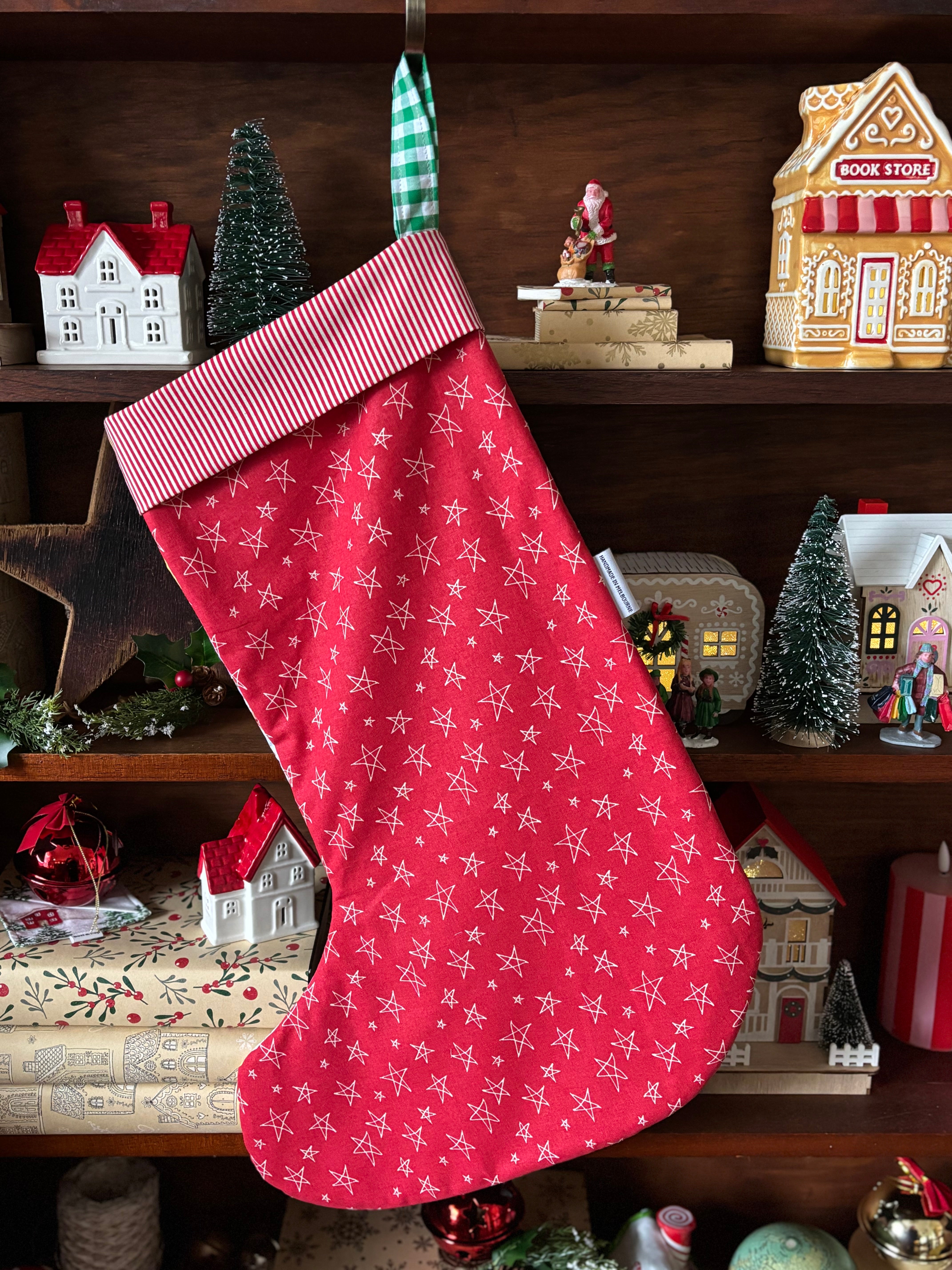 Christmas Santa Stocking Large Size