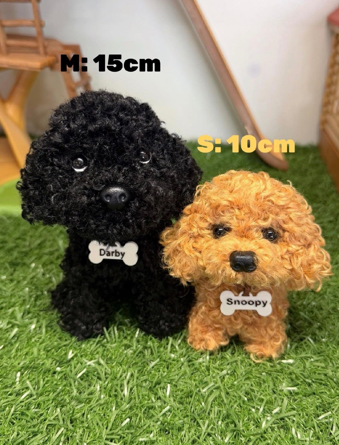Custom Dog Replica from Photo, Poseable Art Doll, Pet Memorial Keepsake - Handmade Soft Sculpture, Personalised Plushie Ornament