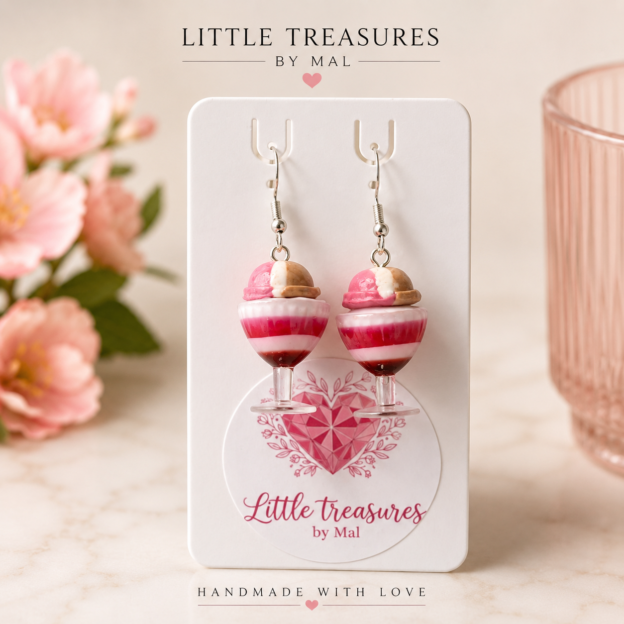 🍨💕 Sweet Sundae Earrings 💕🍨