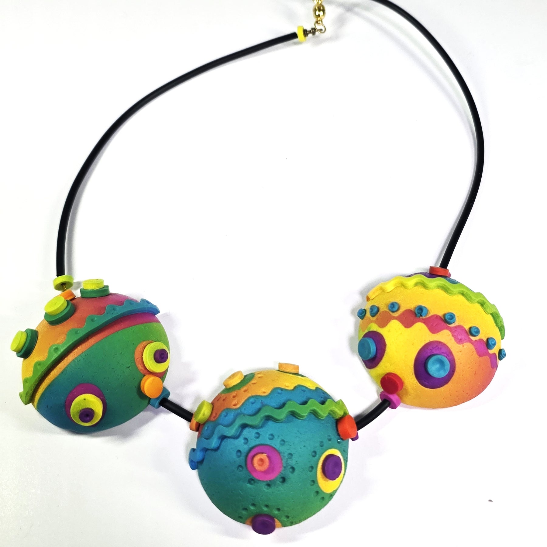 Spots and Squiggles Necklace