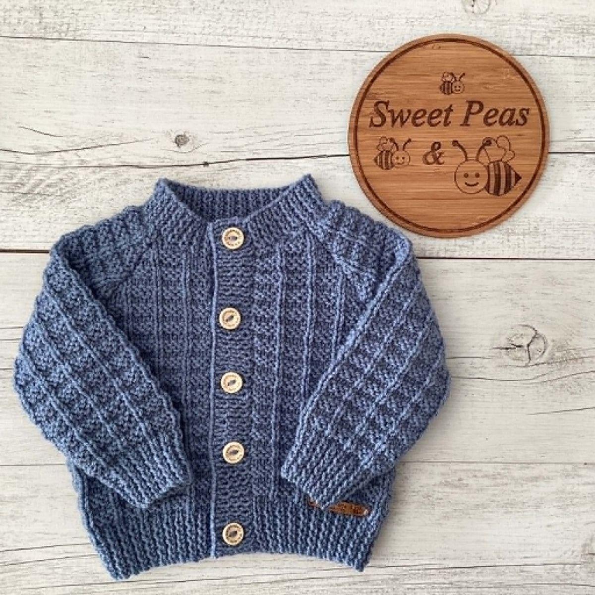Baby Cardigan, Hat & Booties