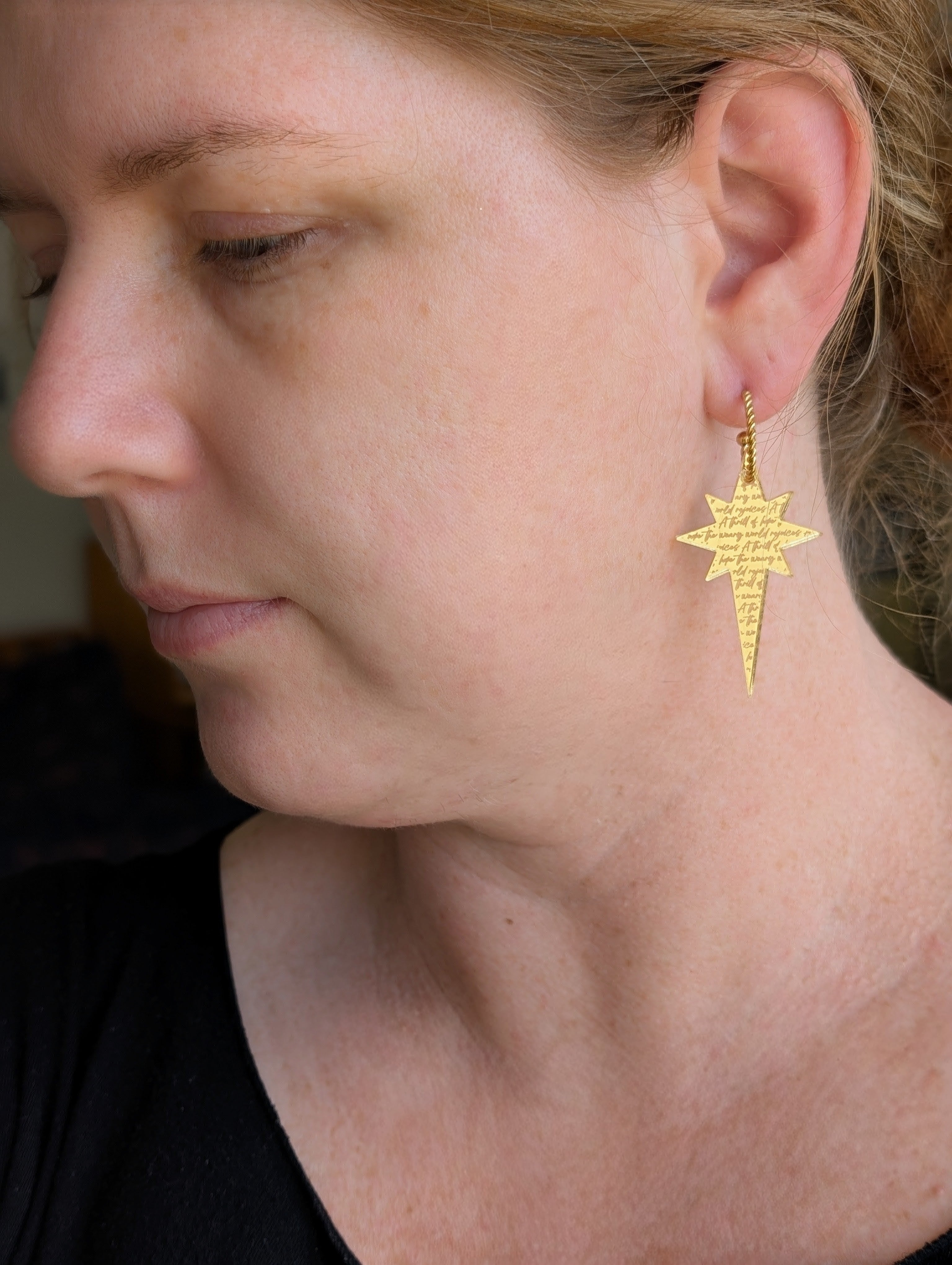 O Holy Night Stars | Gold or Silver