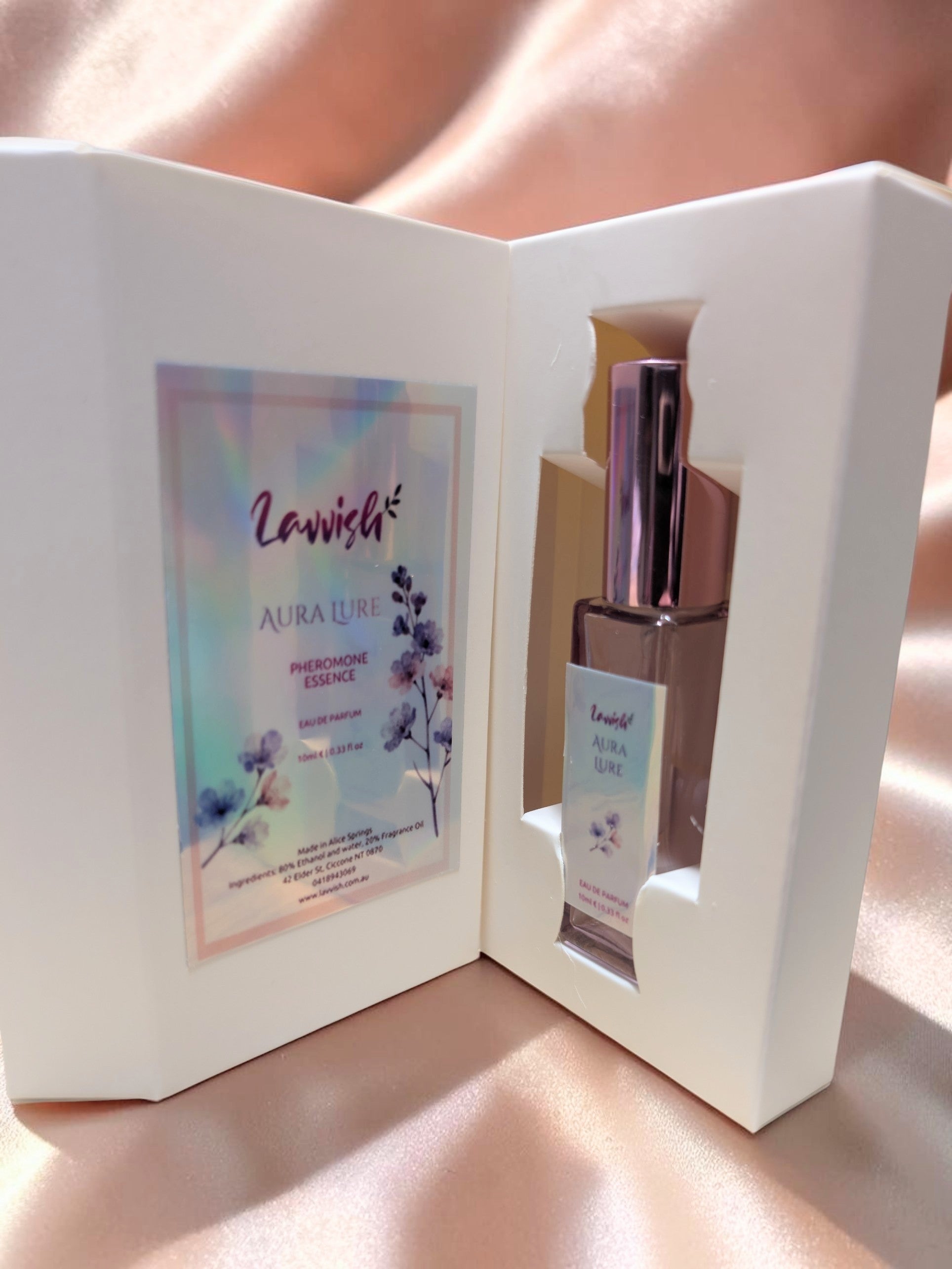 Aura Lure Pheromone Perfume | Lavvish Eau De Parfum, Floral Scent (10ml)