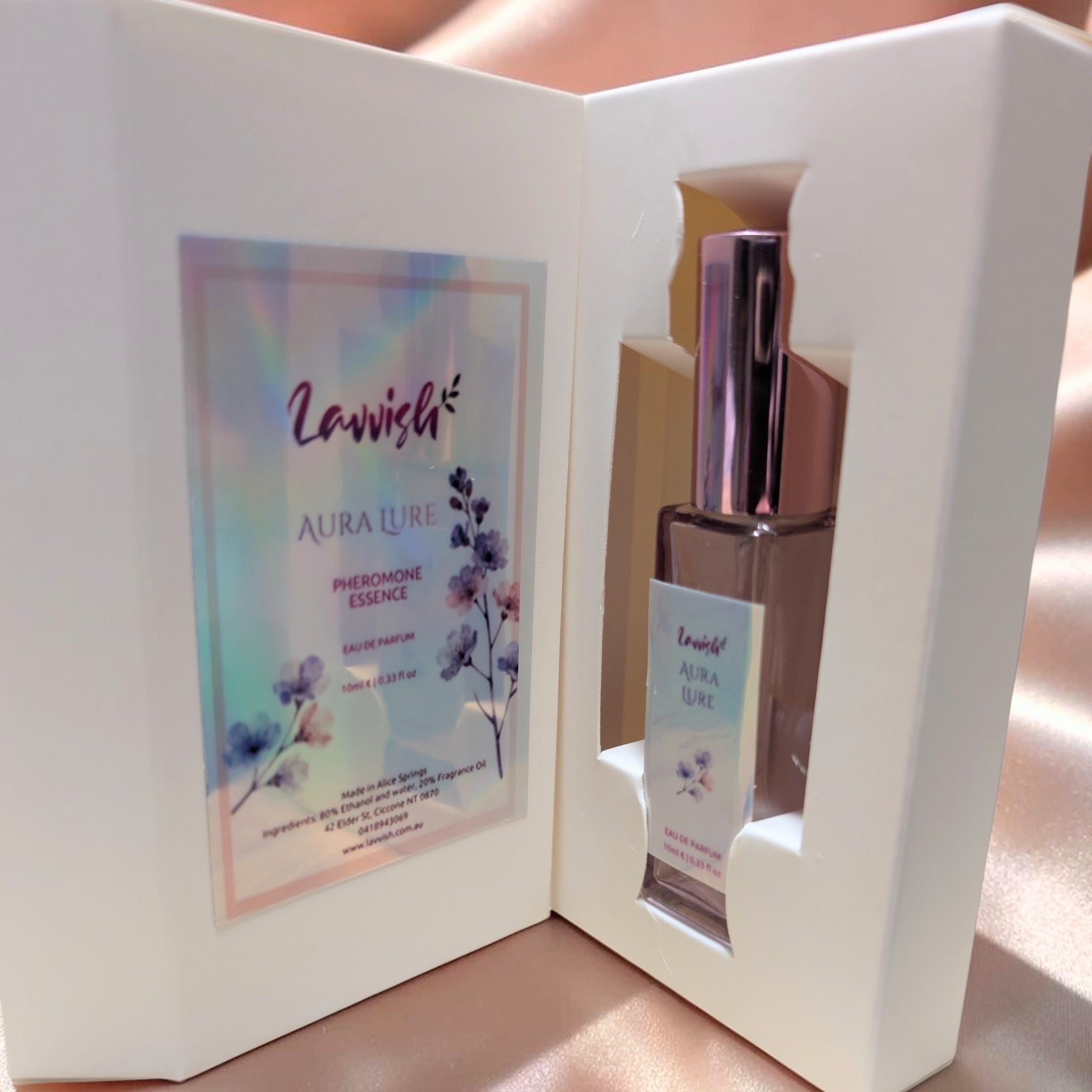 Aura Lure Pheromone Perfume | Lavvish Eau De Parfum, Floral Scent (10ml)