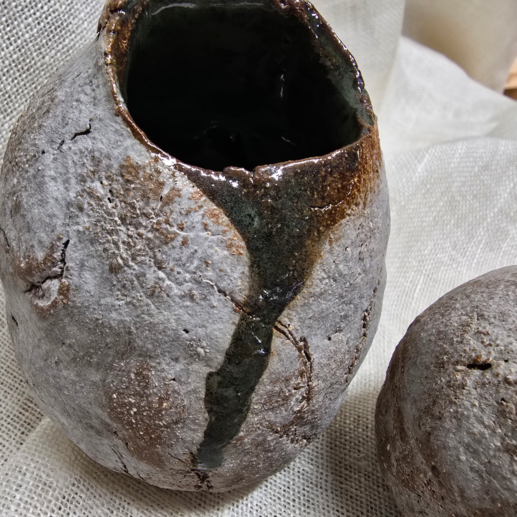 Rustic bud vases set of 2