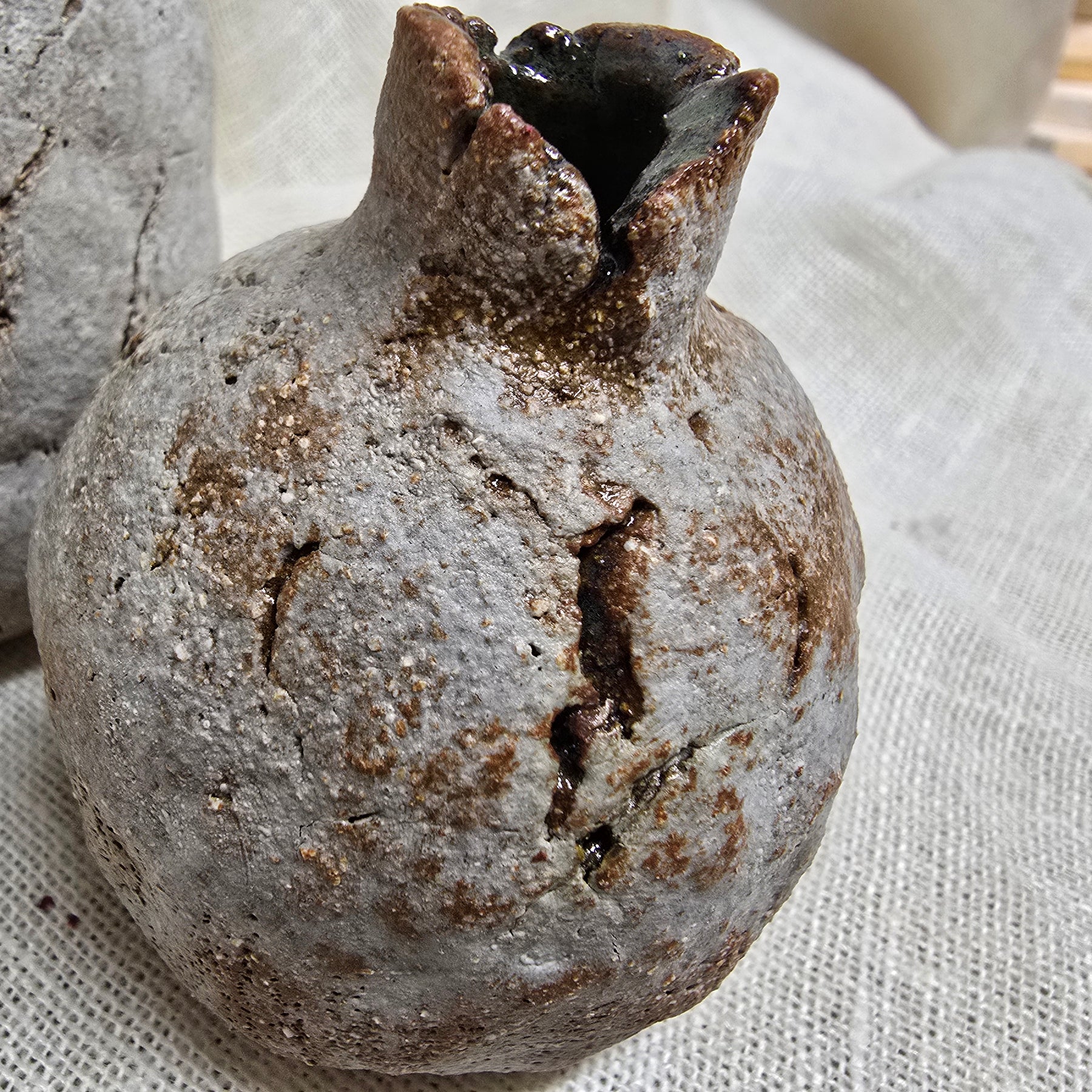 Rustic bud vases set of 2