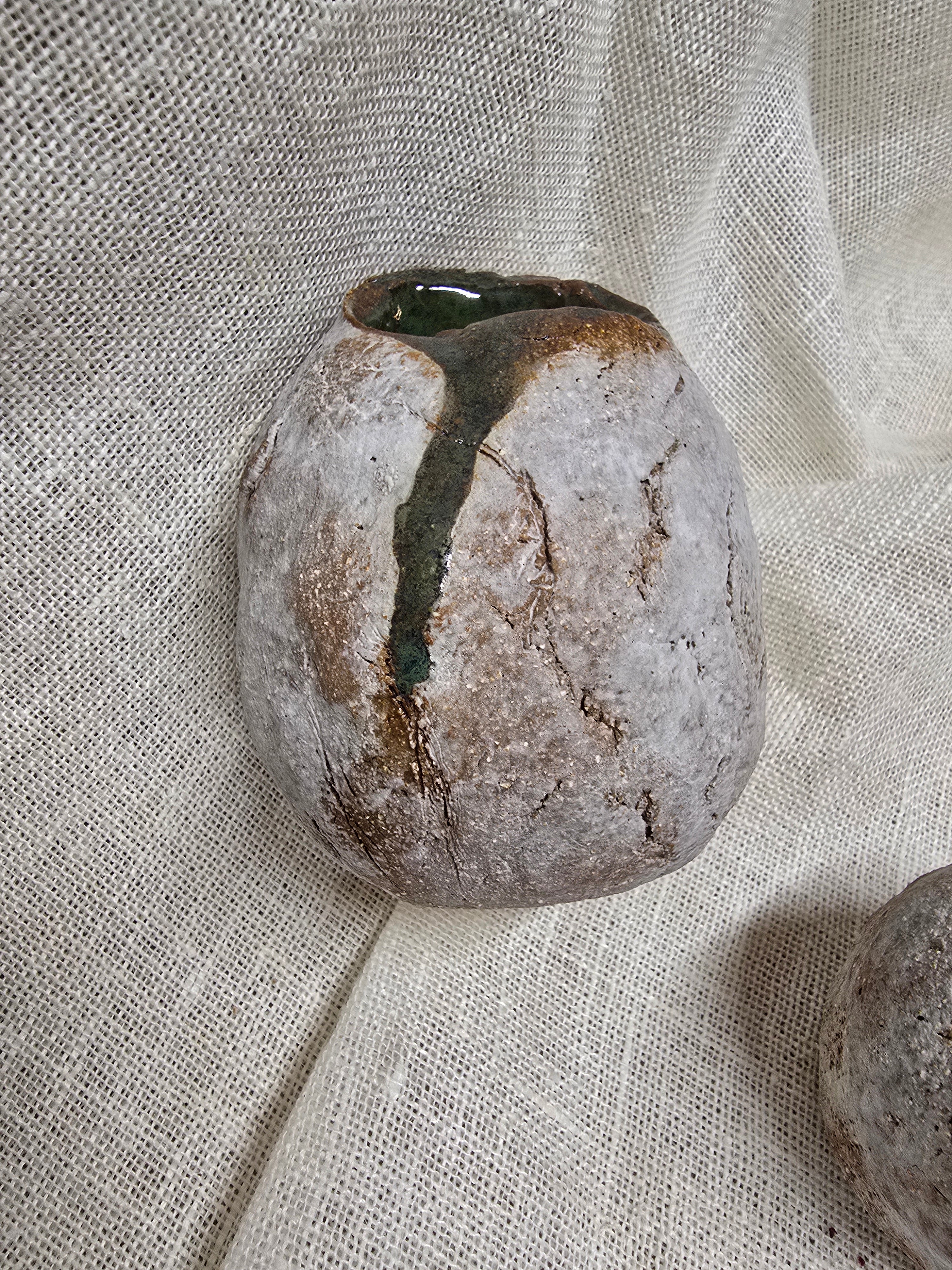 Rustic bud vases set of 2