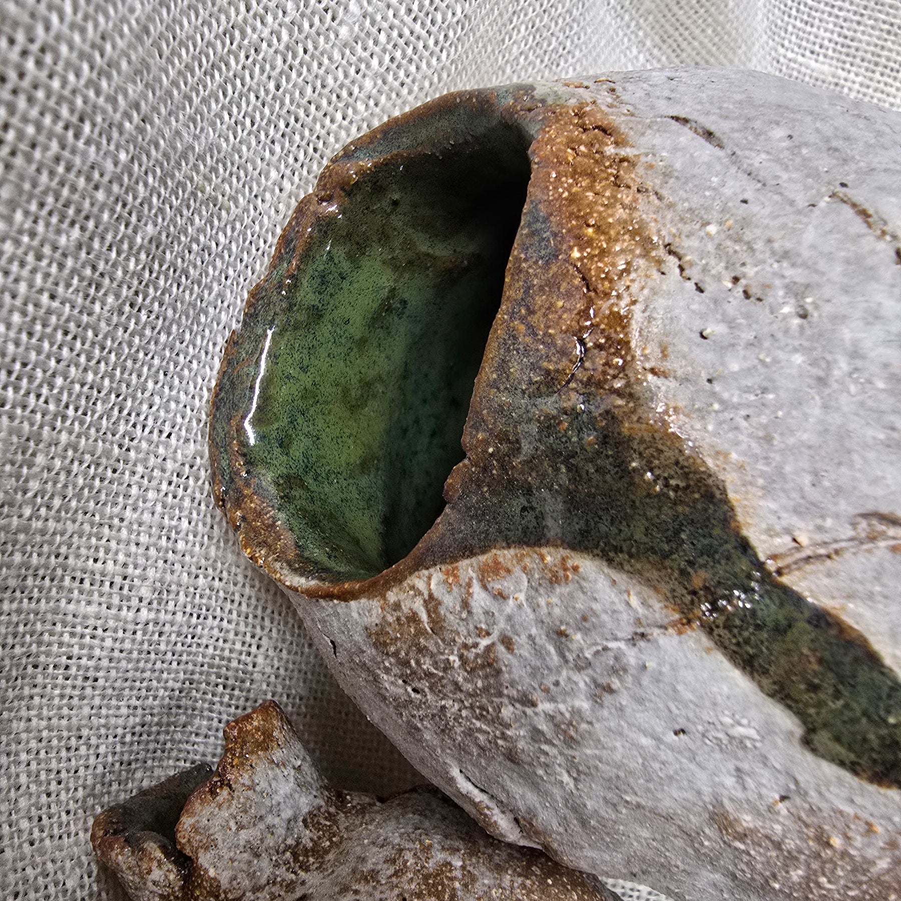 Rustic bud vases set of 2