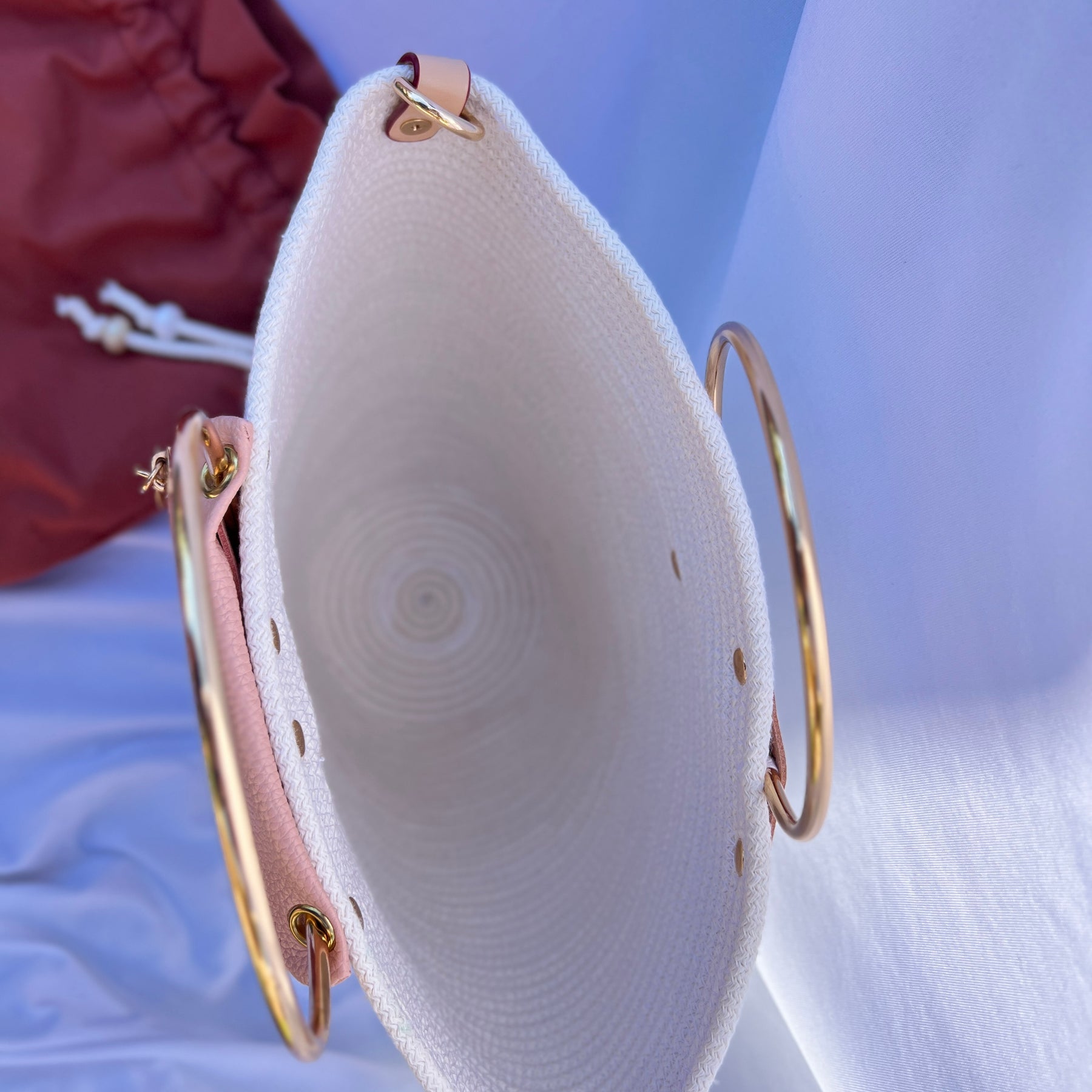 Golden Ring Rope Bag