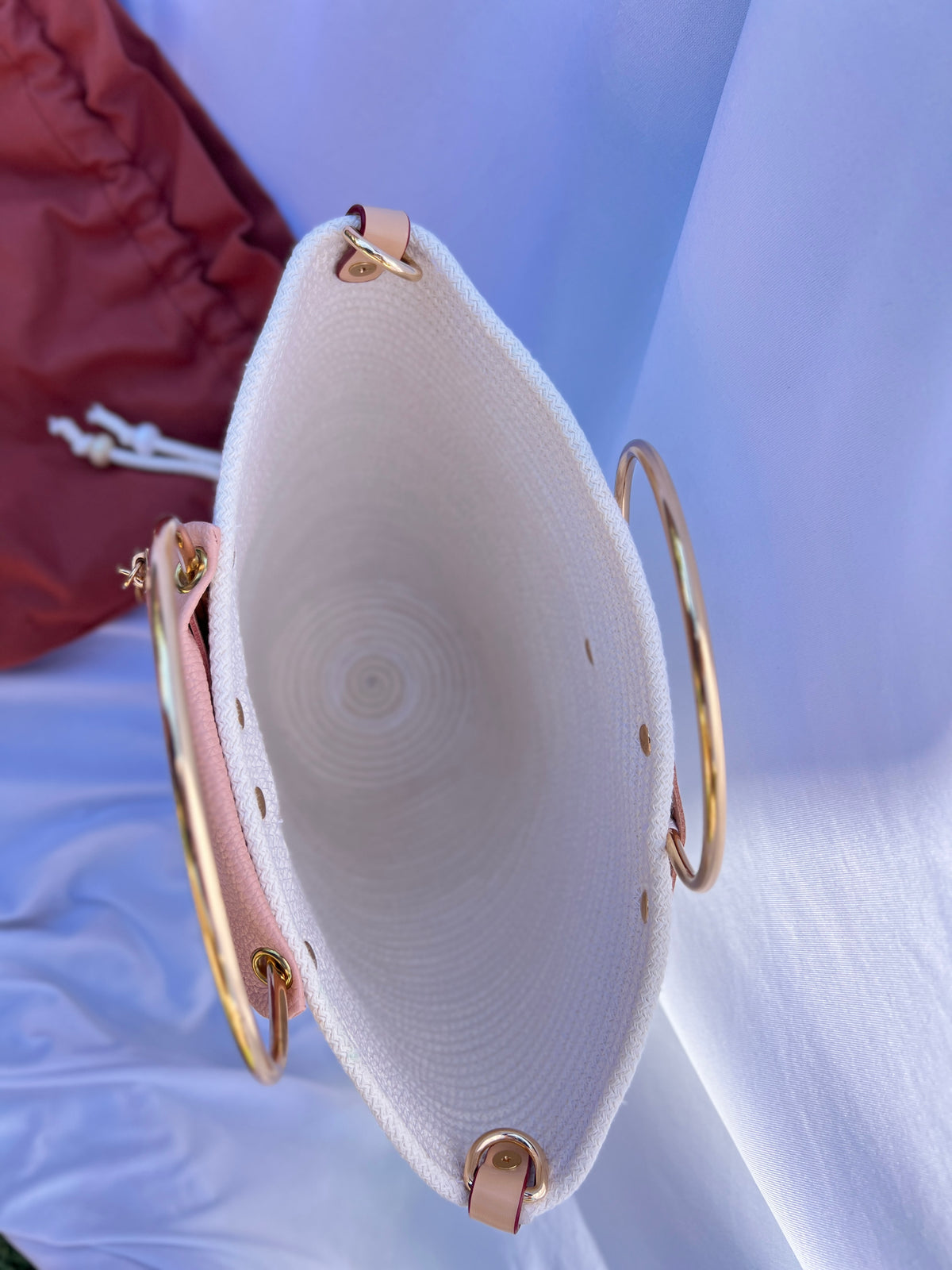 Golden Ring Rope Bag