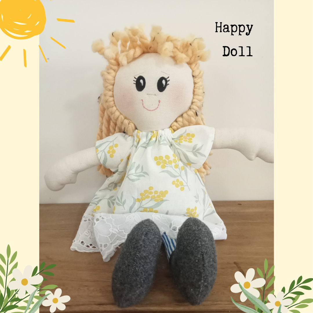 Rag Doll / Happy Doll - Wattle