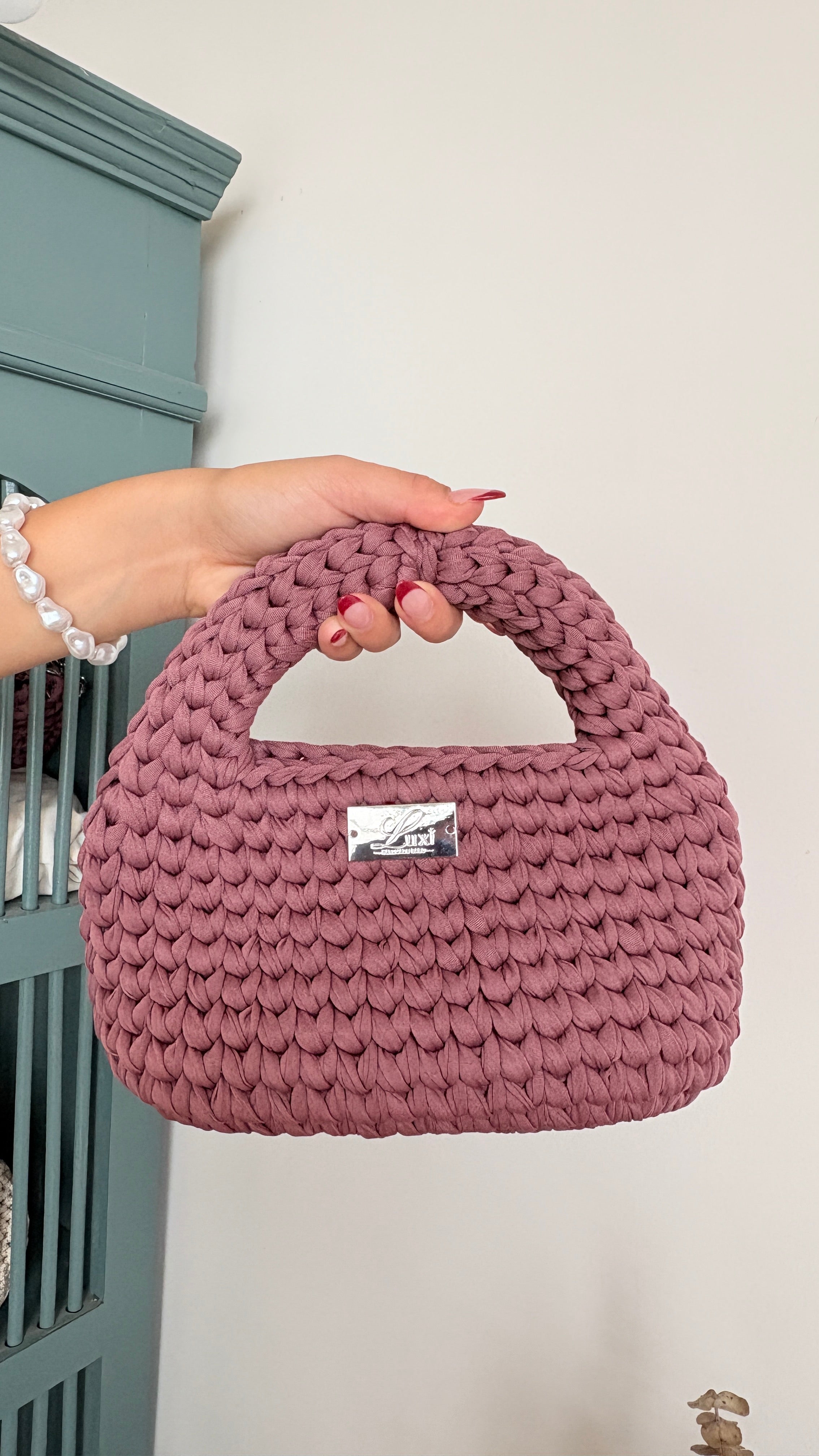 Mini Bag - Chunky T-shirt Yarn