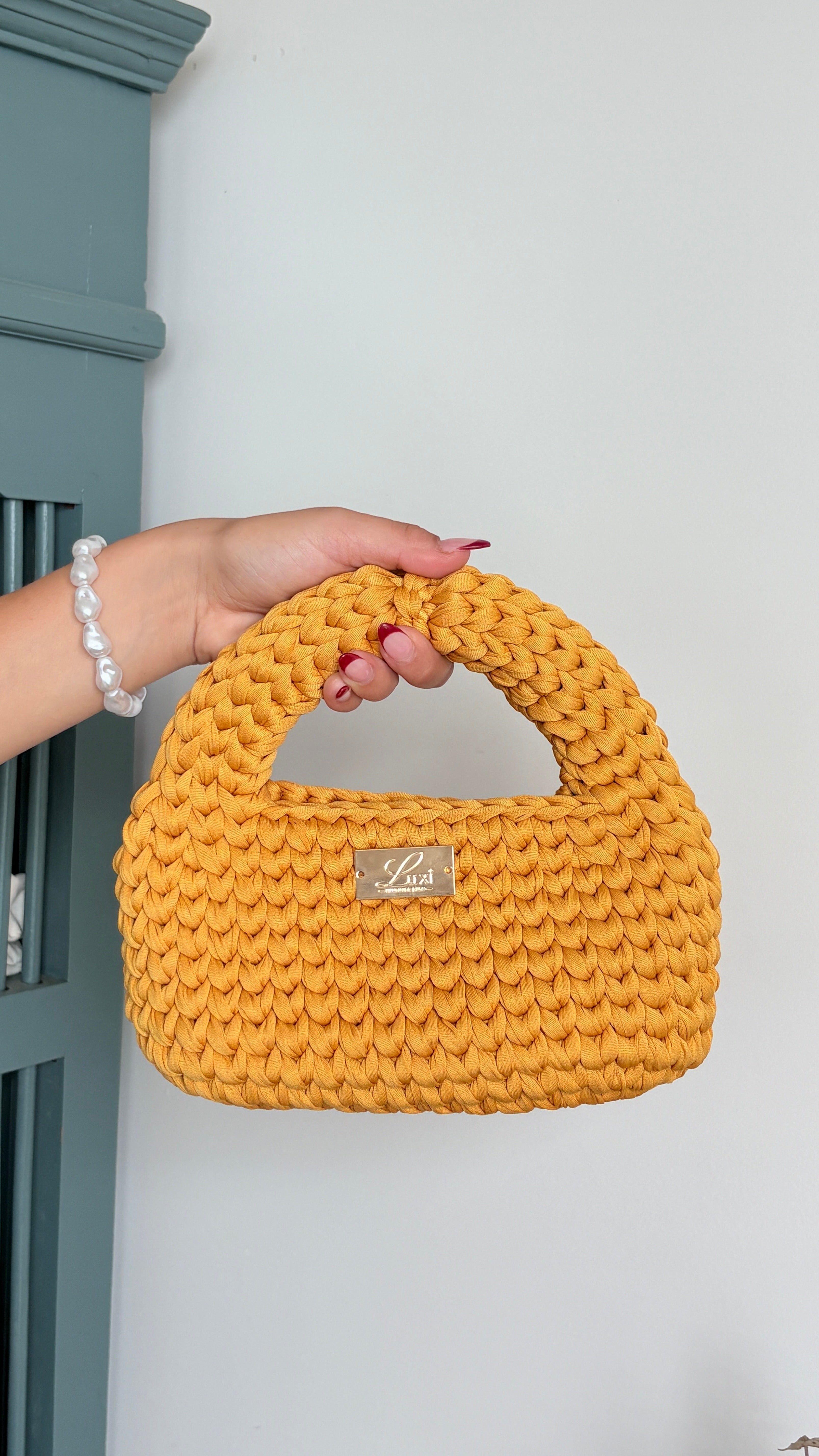 Mini Bag - Chunky T-shirt Yarn