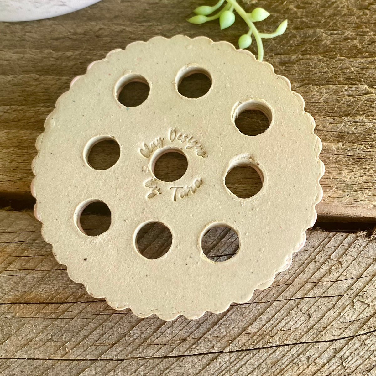 Flower Frogs for Jars / Ceramic/ Handmade Pottery