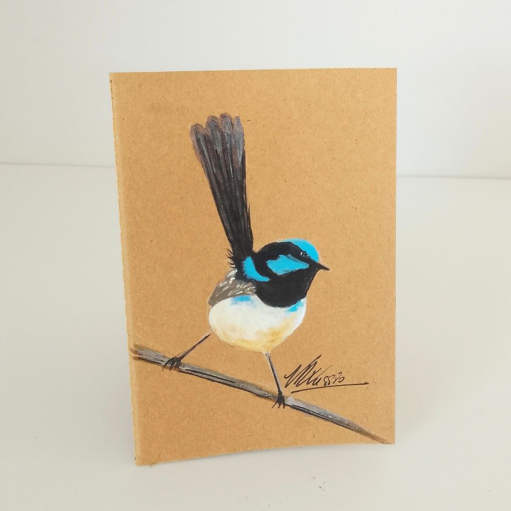 Handpainted Pocket Notebooks. Single or Set of 3. 6 Designs