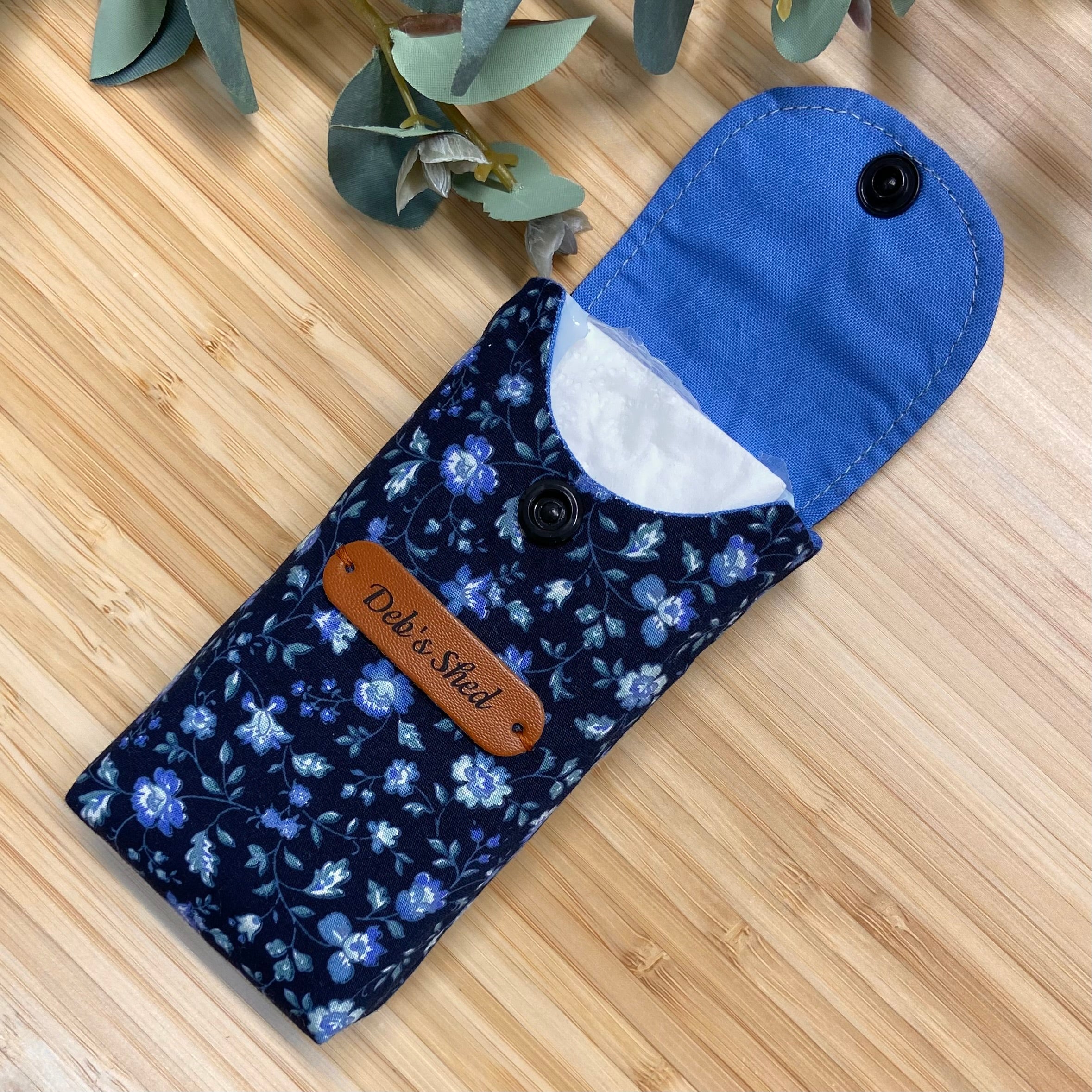 Floral Tissue Wallet