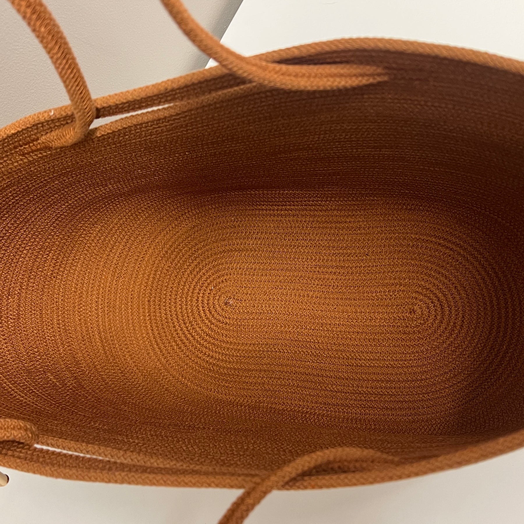 Floral rope bag