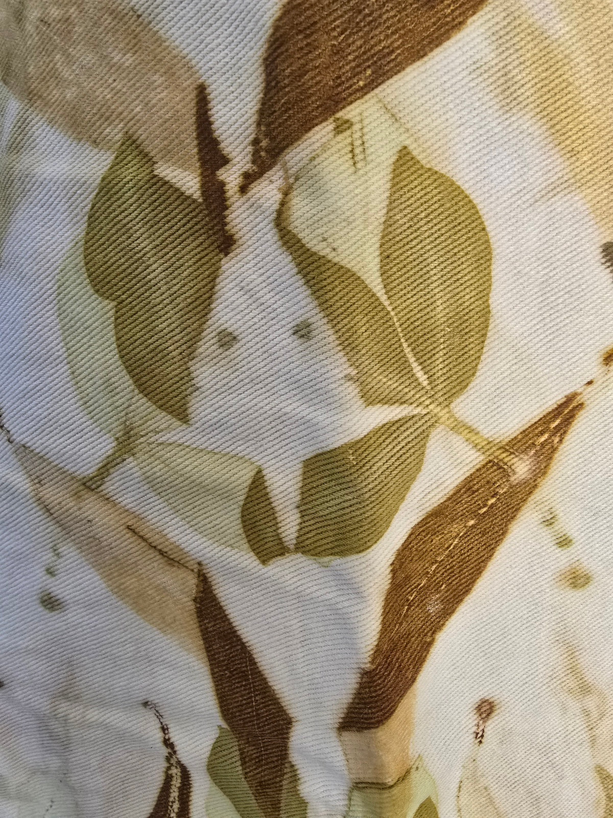 Eco Printed Botanical Apron