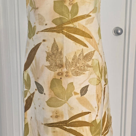 Eco Printed Botanical Apron