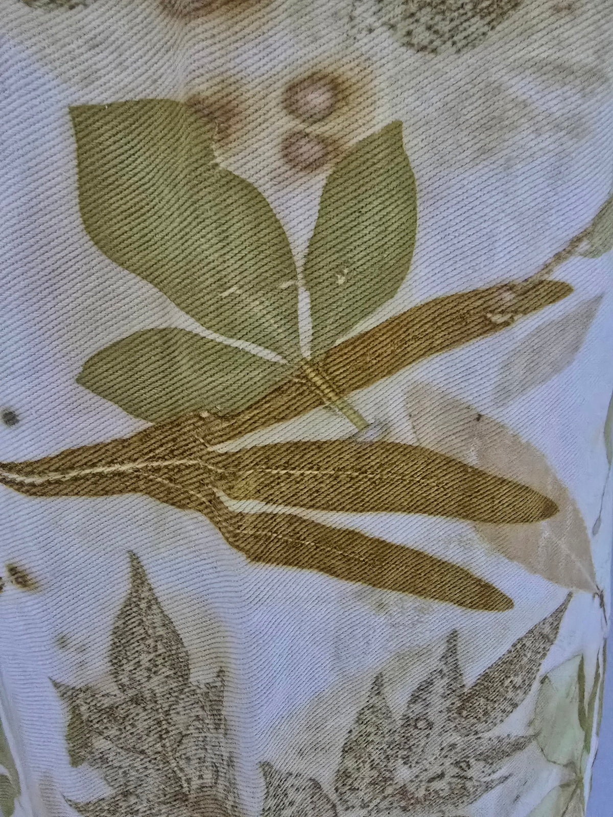 Eco Printed Botanical Apron