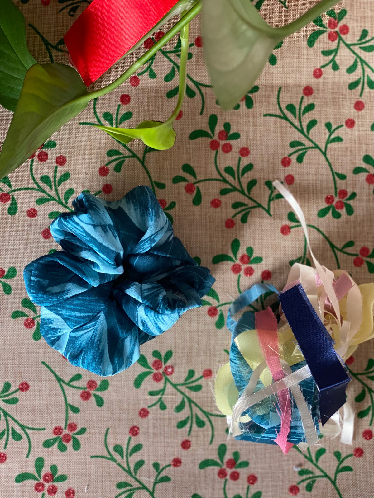 Handmade Medium Scrunchies – Satin & Crepe Hair Scrunchies