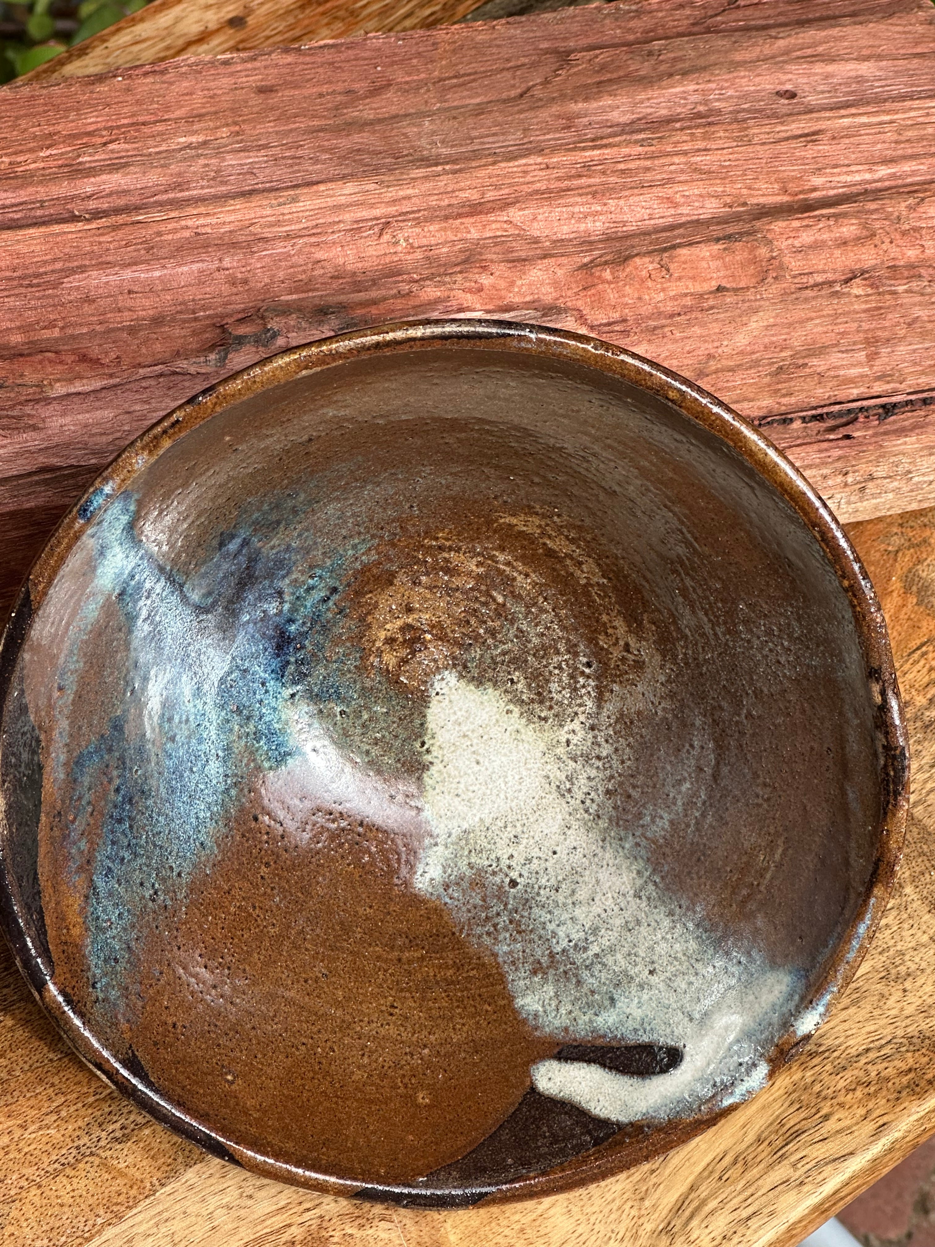 Geraldton Wax Handmade Ceramic Bowl - 19cm