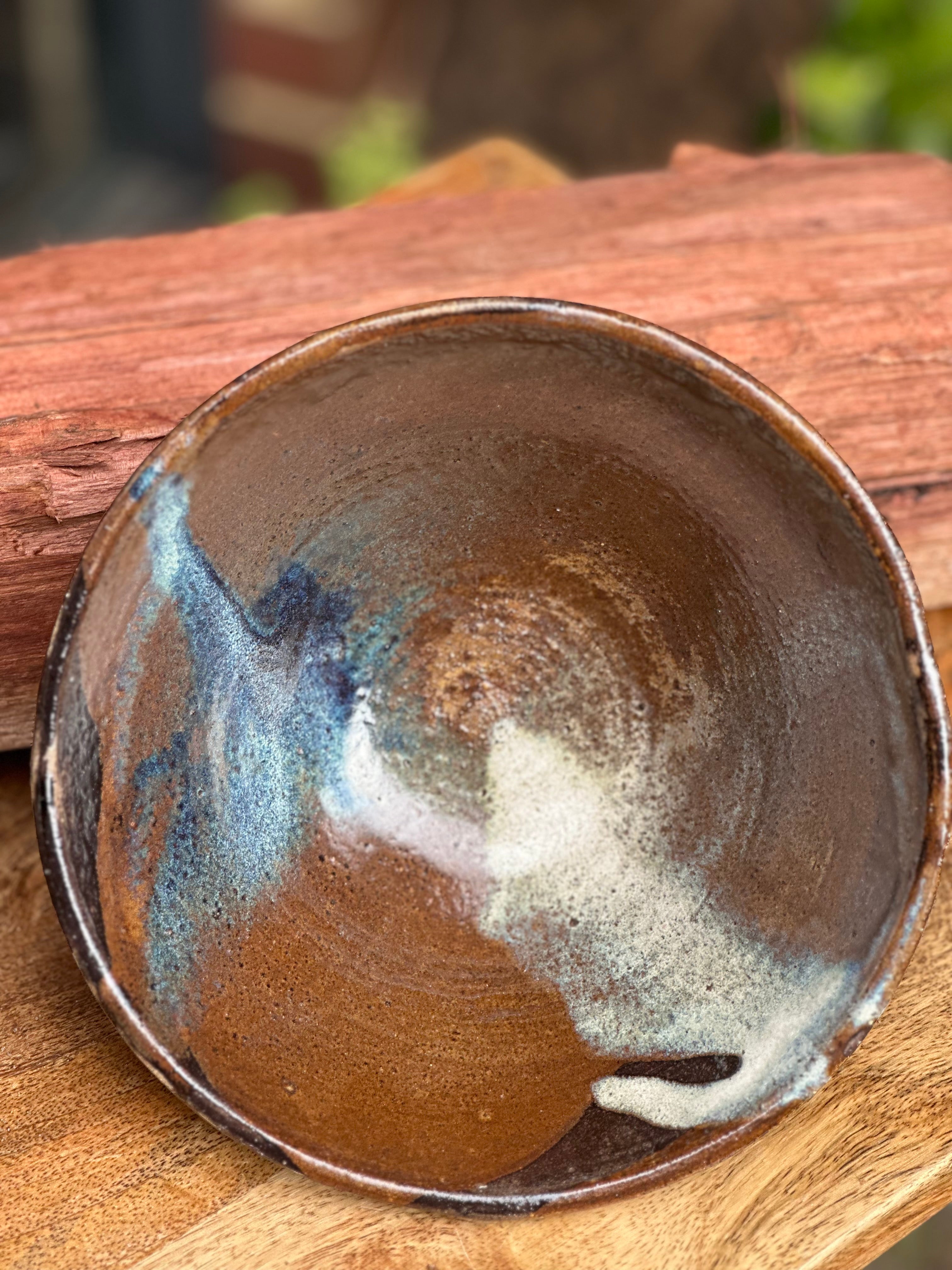 Geraldton Wax Handmade Ceramic Bowl - 19cm