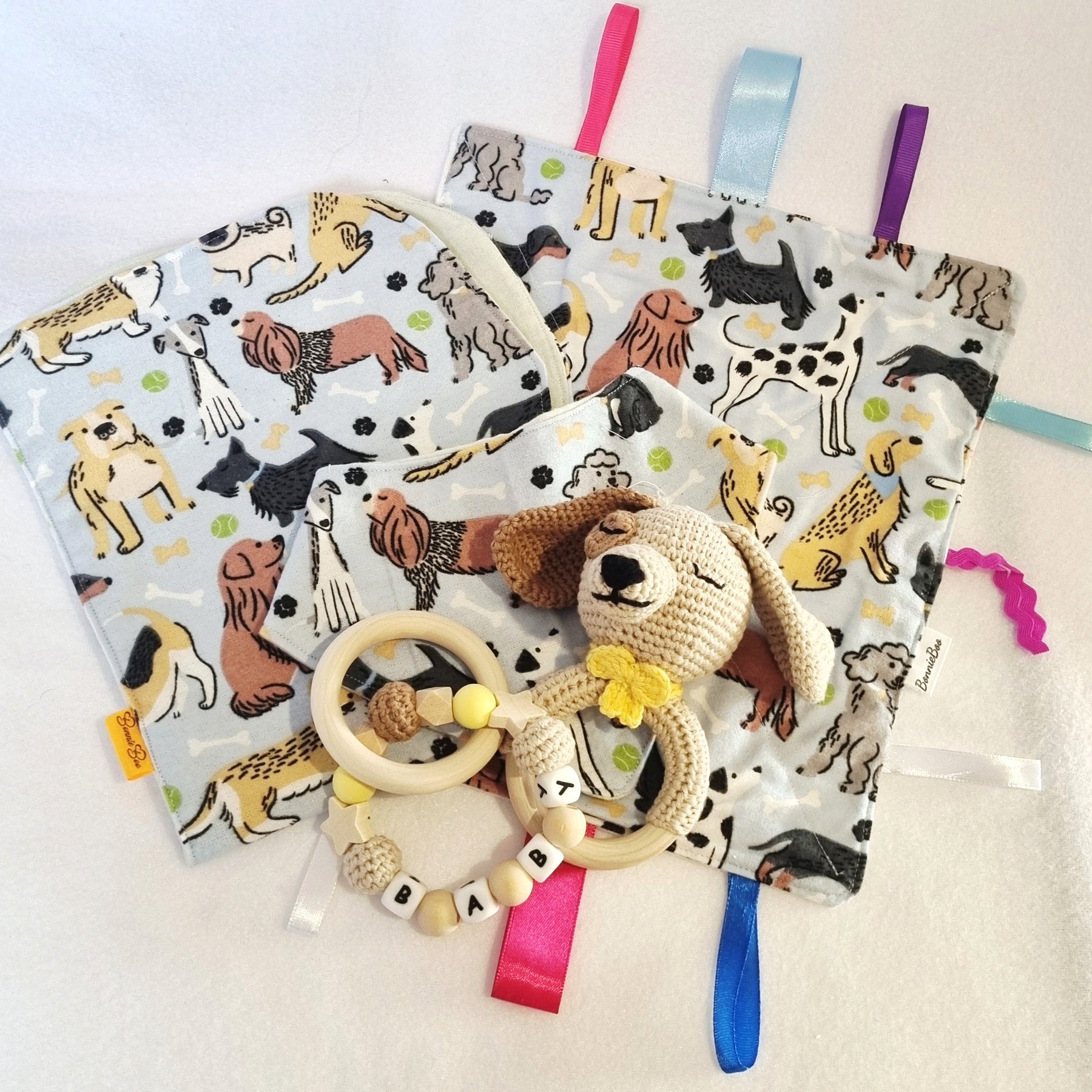 Baby Shower Gift Set | Puppy Themed | various styles| Handcrafted - BB02