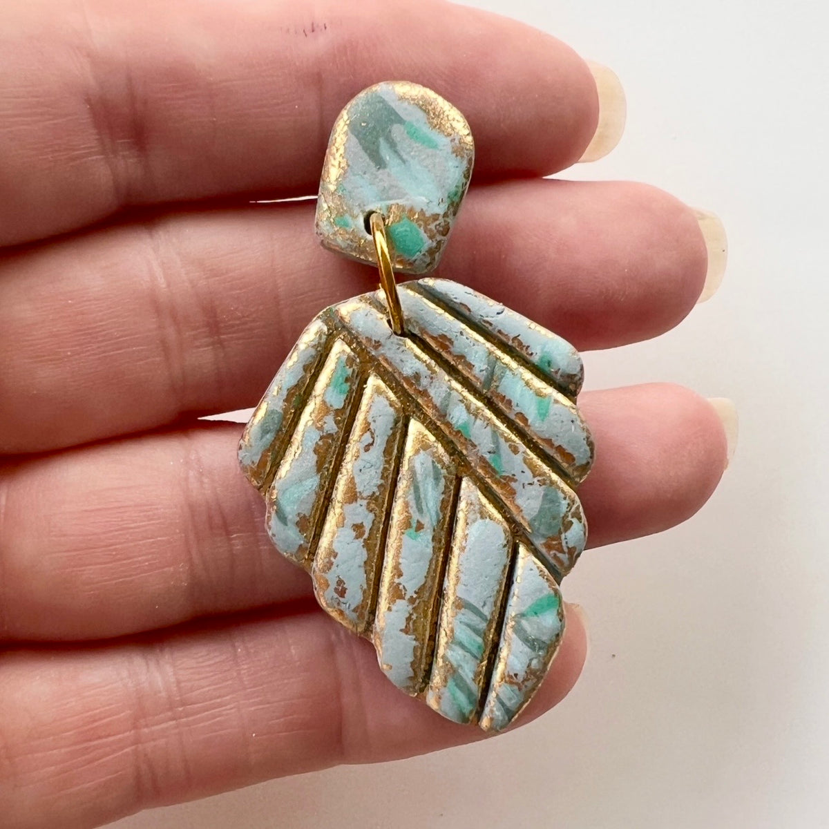 Earrings~Dangles-green~affordable