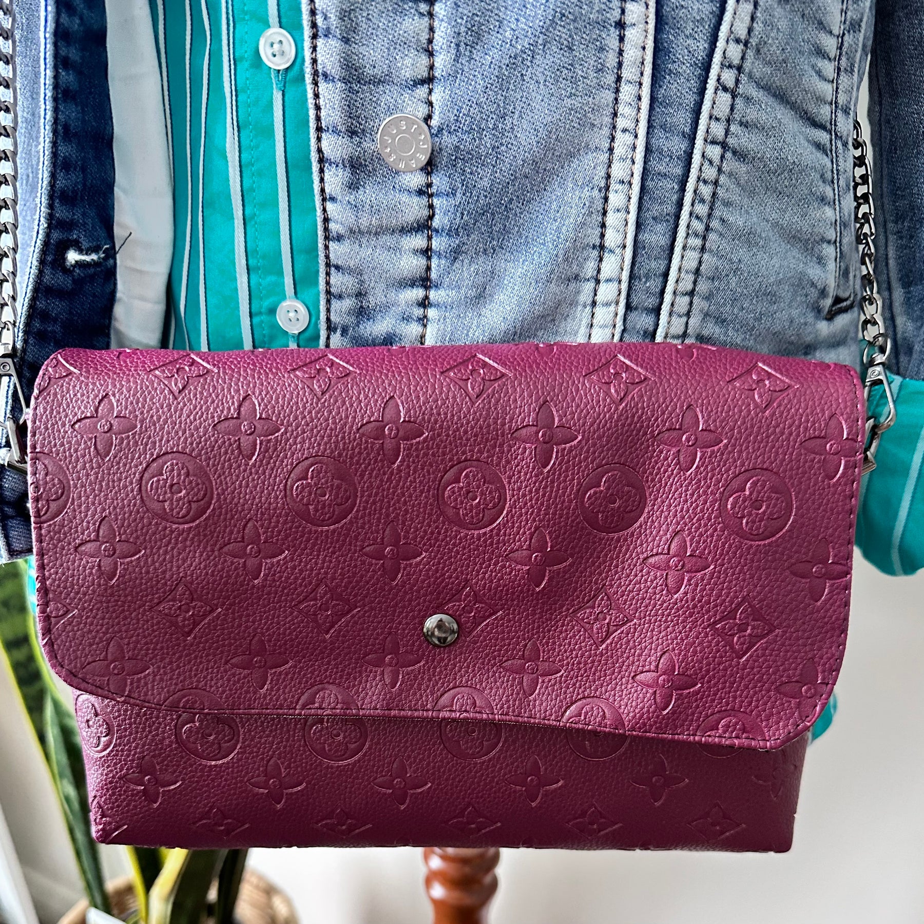Plum Crush Crossbody Bag